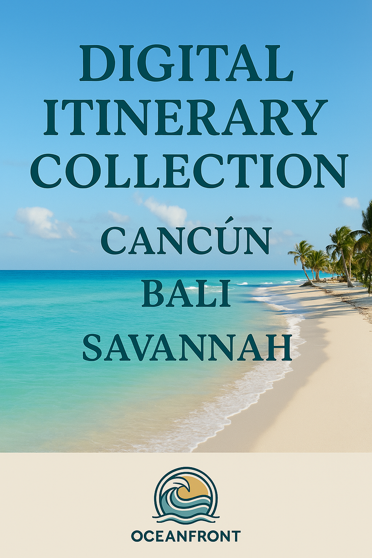 Digital Itineraries - Oceanfront Products