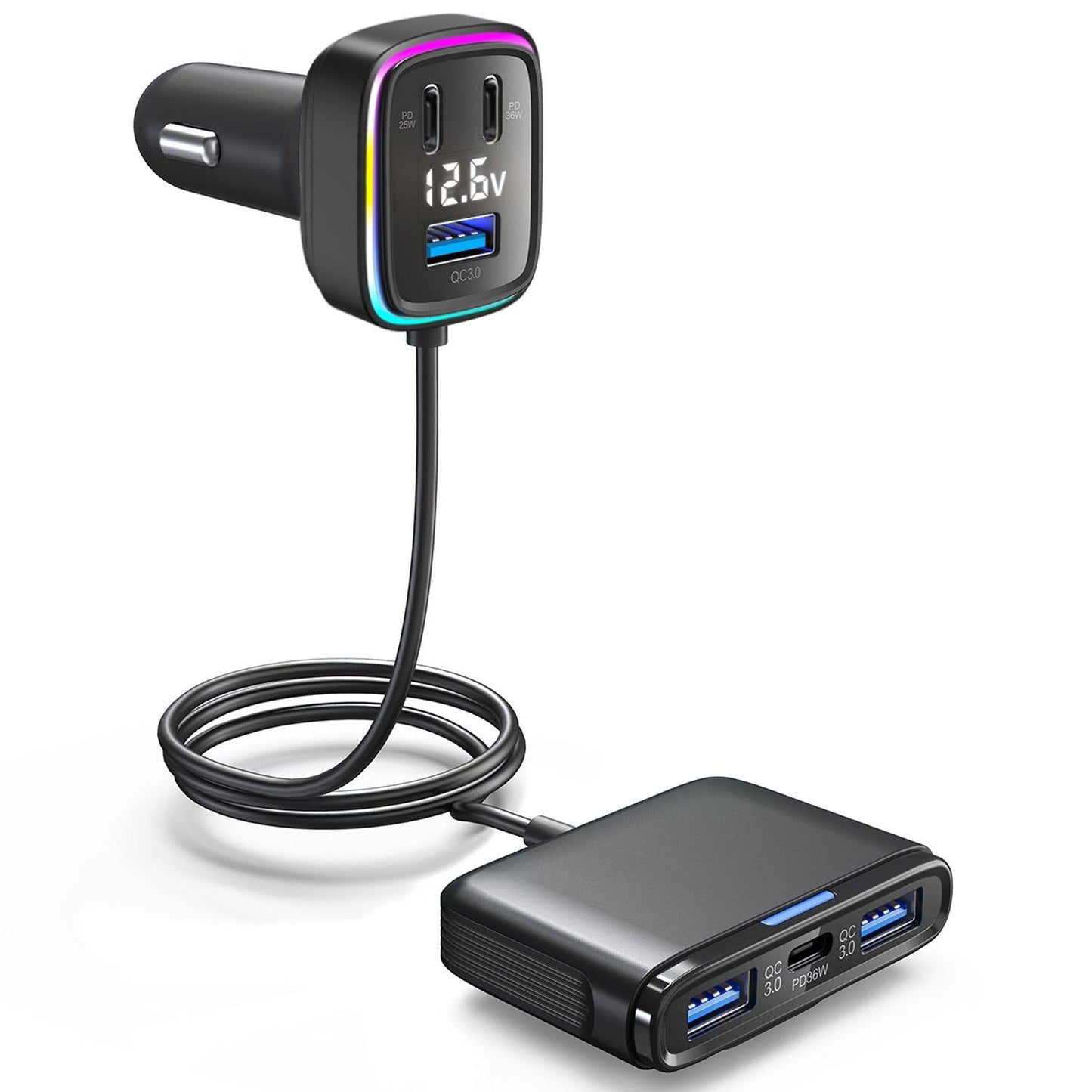 Car Charger Fast Charge 115W High Power Output - Oceanfront Products
