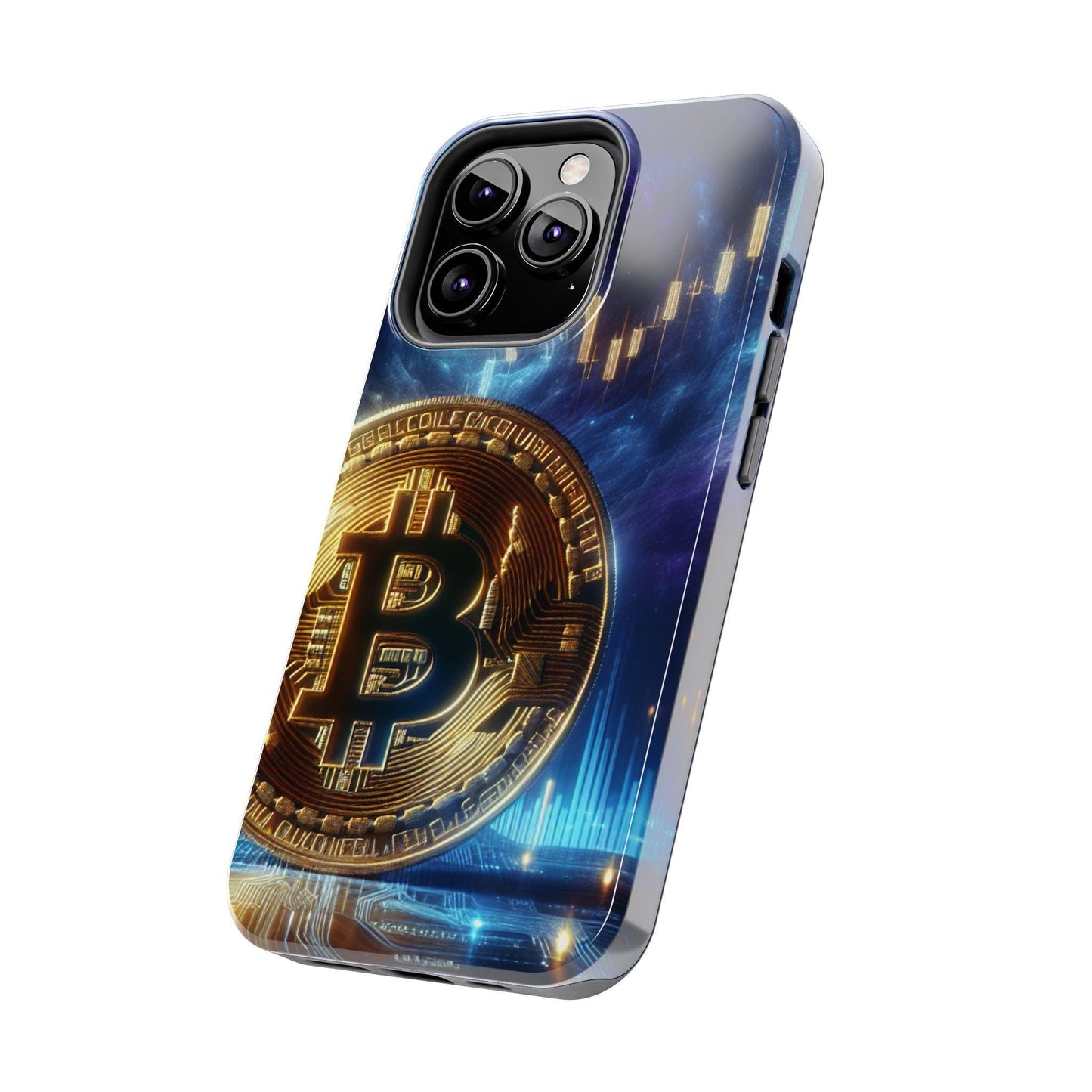Bitcoin Chart Tough Phone Case - Oceanfront Products