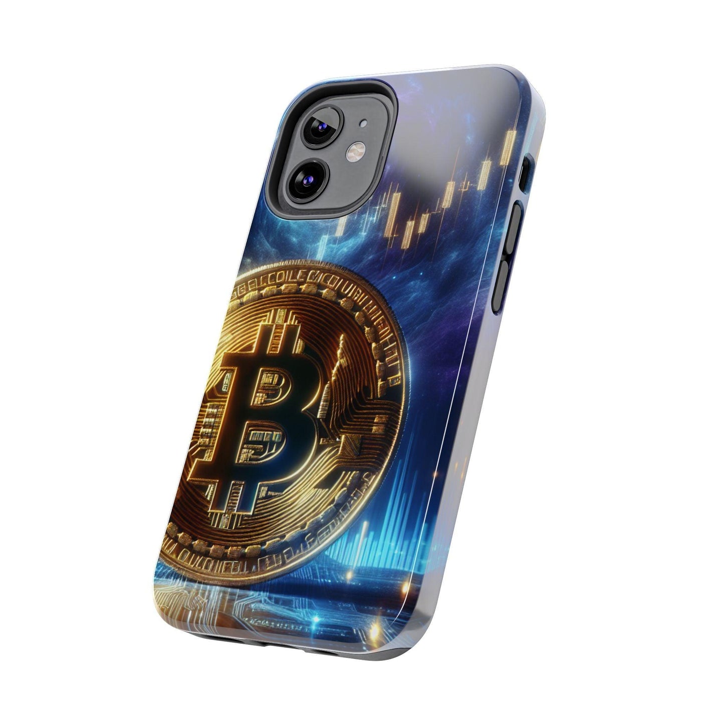 Bitcoin Chart Tough Phone Case - Oceanfront Products