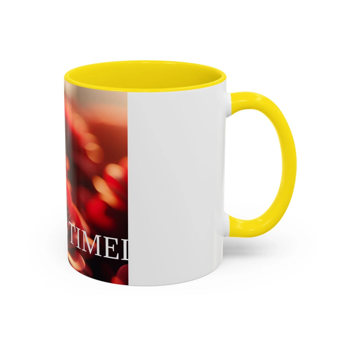 Mug - Rose Petal Timeless Love Accent Coffee Mug (11, 15oz) - Oceanfront Products
