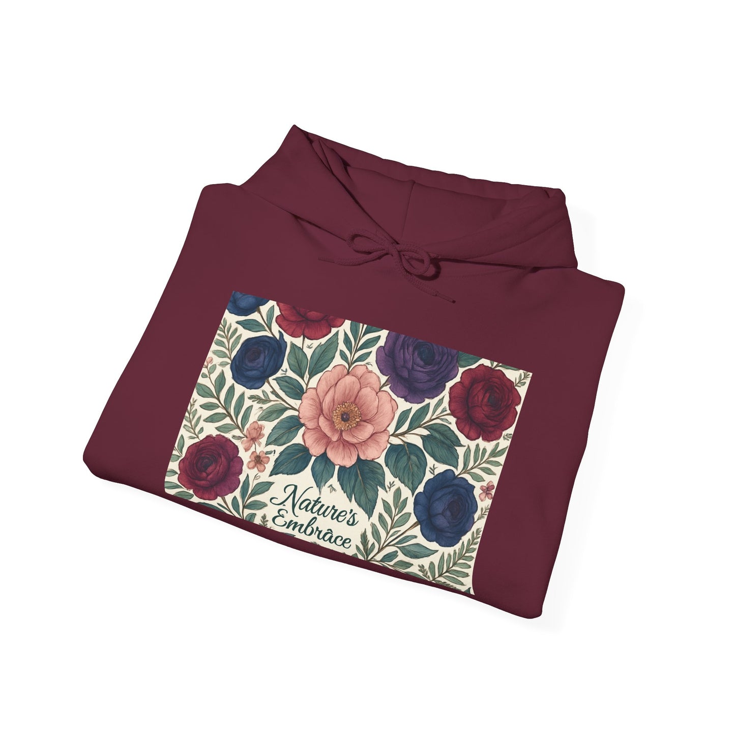 Oceanfront “Endless Embrace” Floral Sweatshirt – Cozy Women’s Premium Pullover