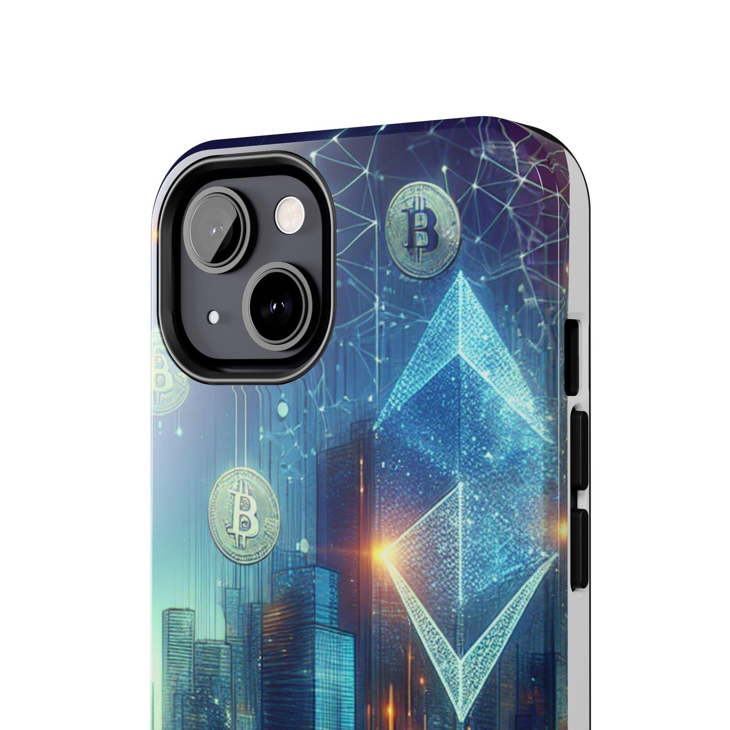 Phone Case - Cryptocurrency Enthusiasts Futuristic Design - Oceanfront Products