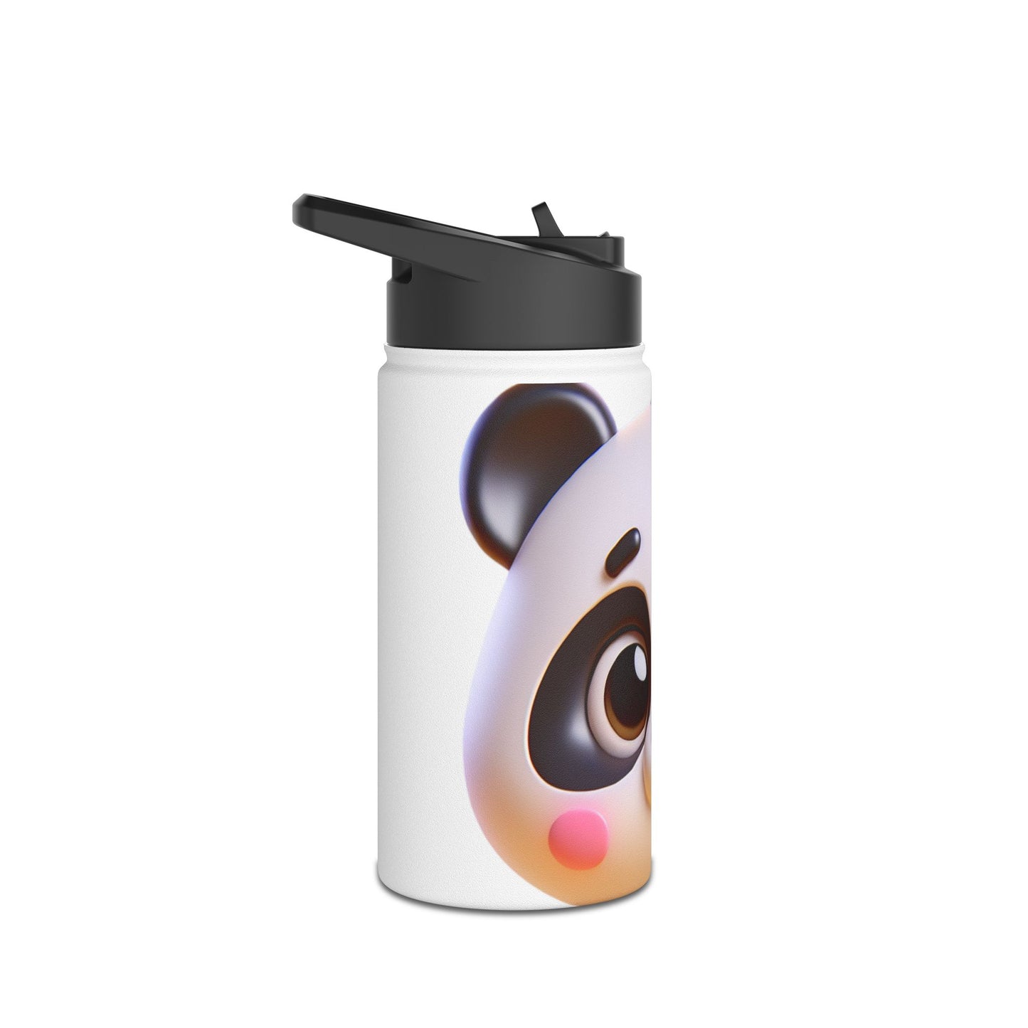 Water Bottle - Cute Panda Bear Design