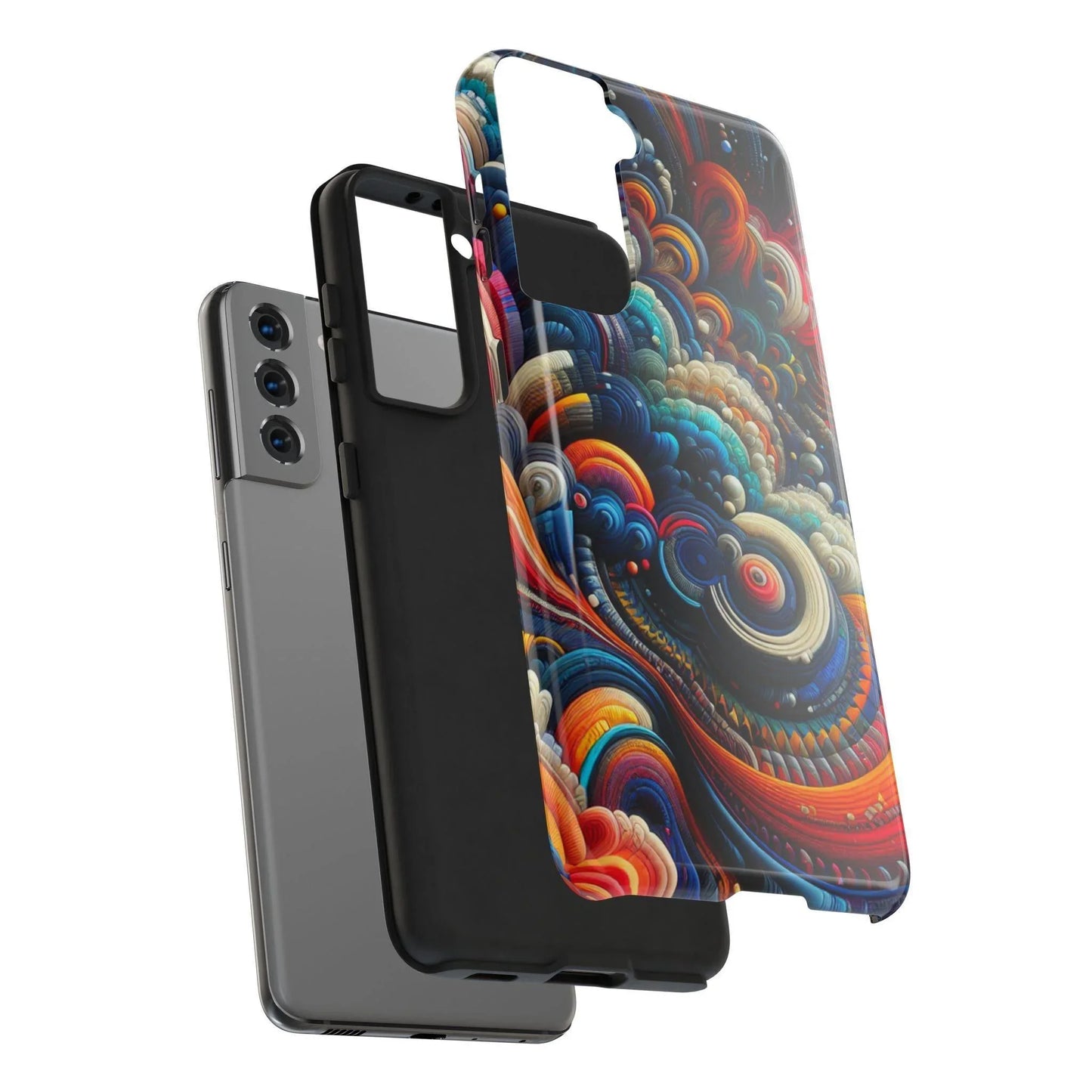Phone Case - Modern Abstract Vivid Colors - Oceanfront Products