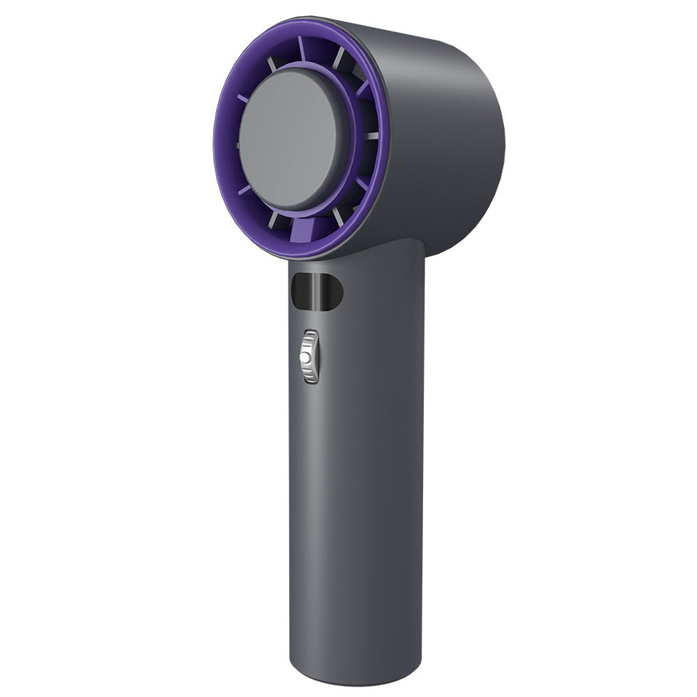 Oceanfront™ TurboCool Mini Handheld Fan — 3-Speed Rechargeable Breeze