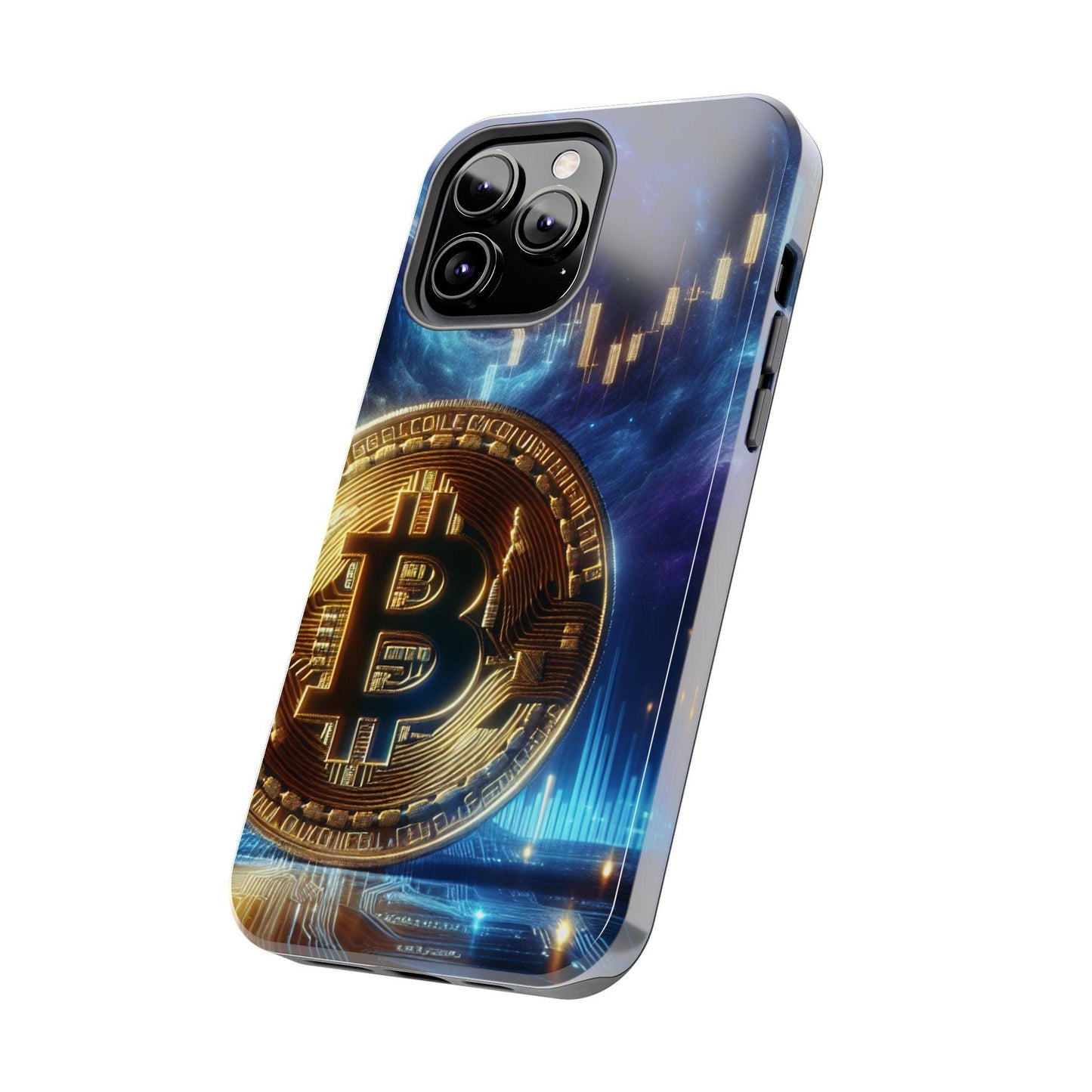 Bitcoin Chart Tough Phone Case - Oceanfront Products