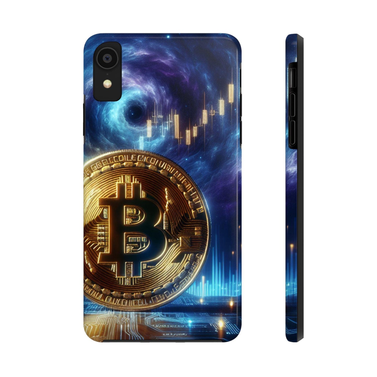 Bitcoin Chart Tough Phone Case - Oceanfront Products