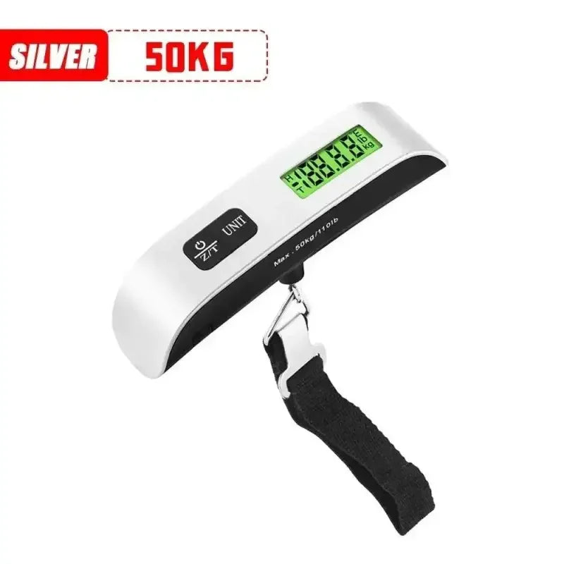 Sleek Digital Luggage Scale for 110lb 50kg Portable Convenience - Oceanfront Products
