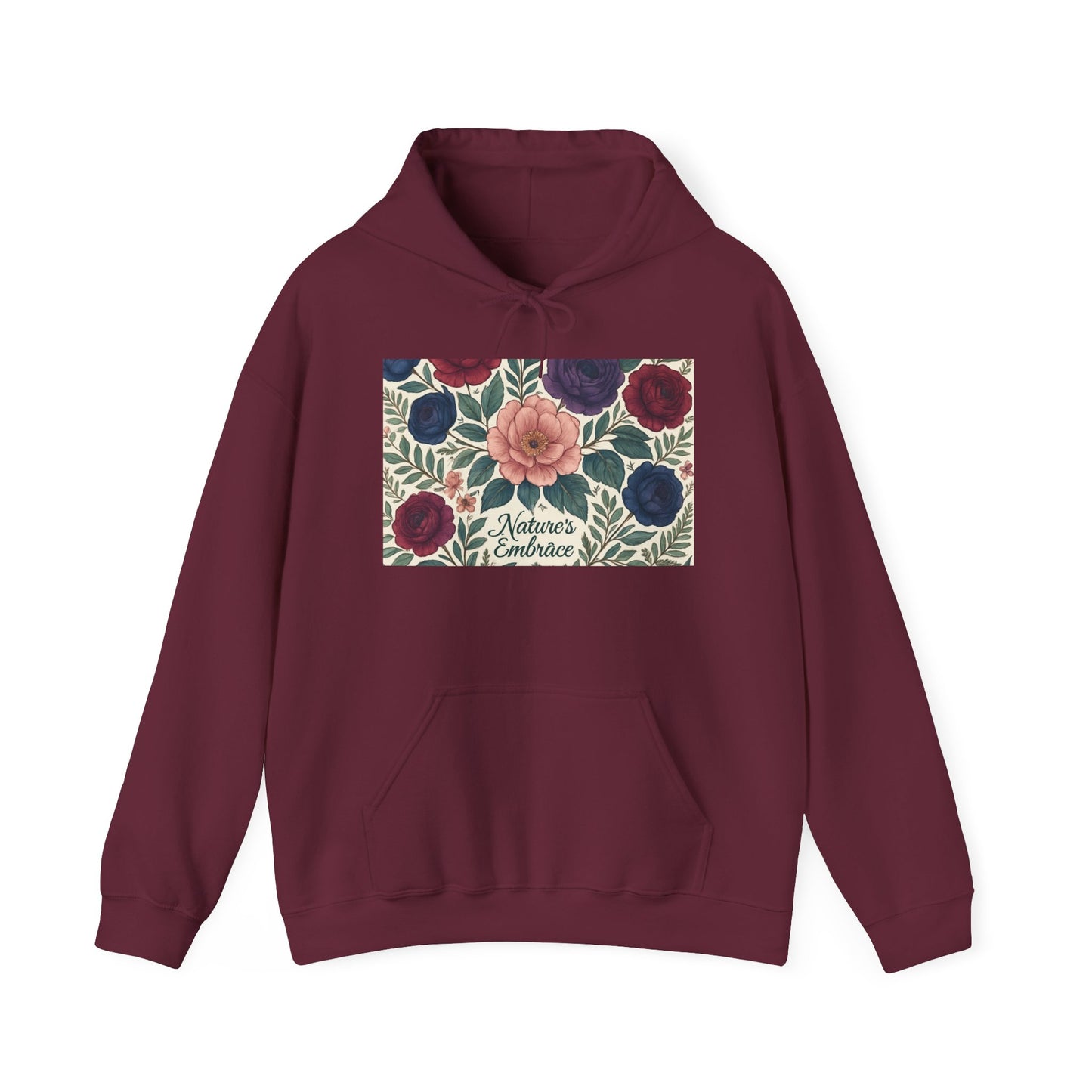 Oceanfront “Endless Embrace” Floral Sweatshirt – Cozy Women’s Premium Pullover