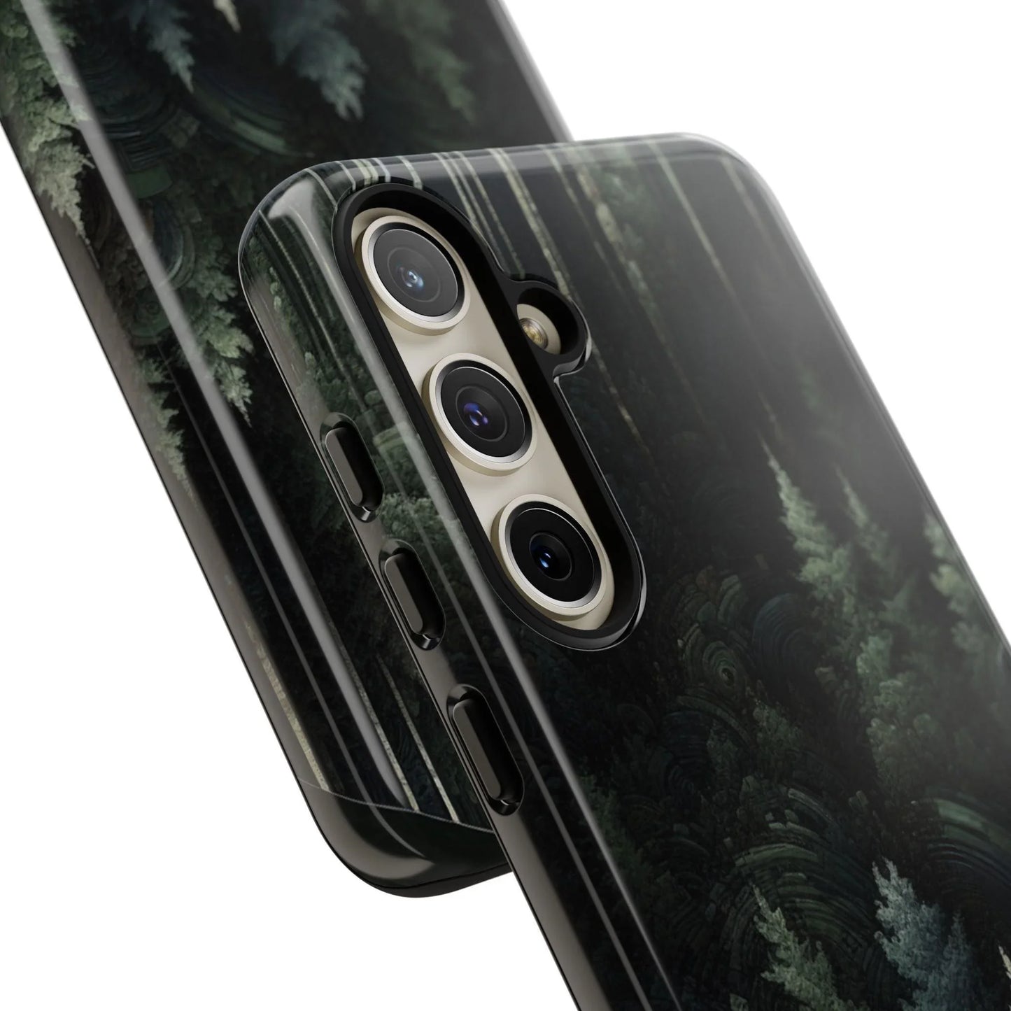 Phone Cases - Deep Dark Forest Nature Design - Oceanfront Products