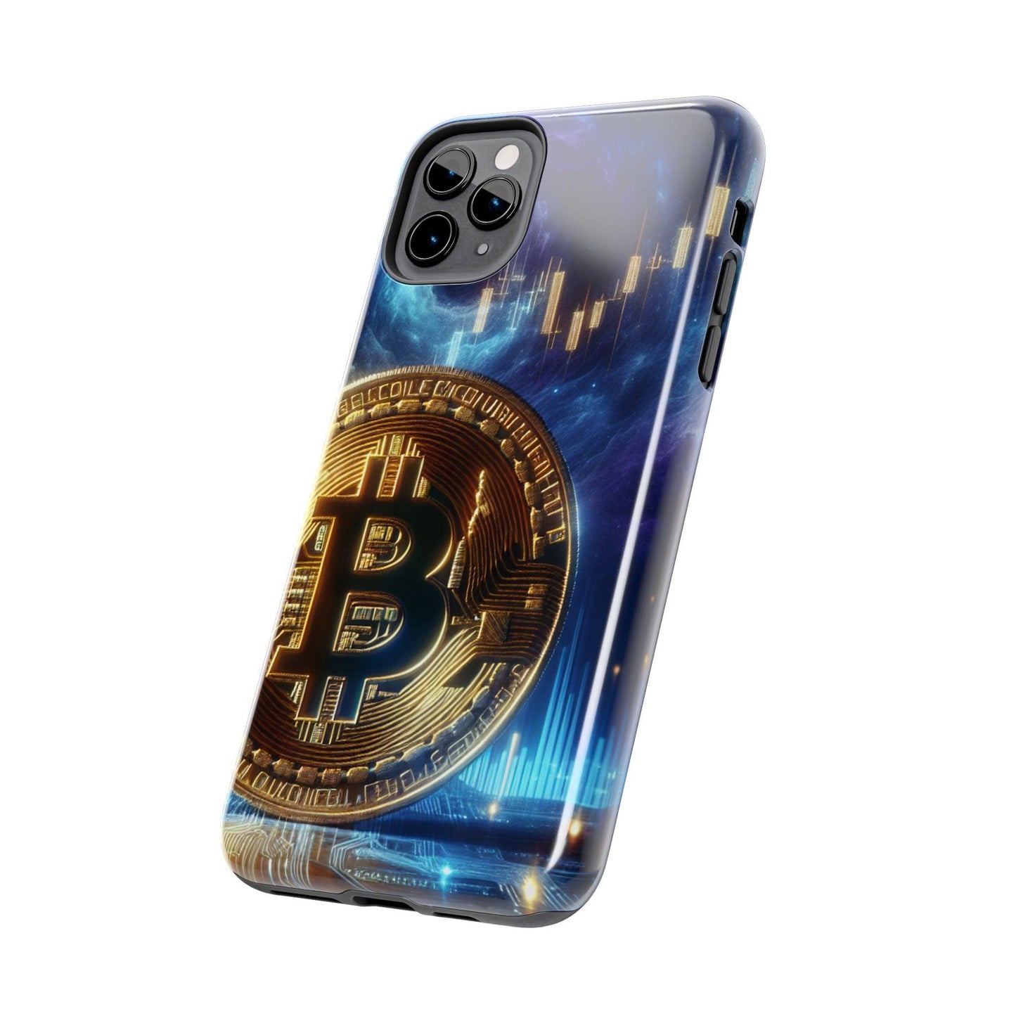 Bitcoin Chart Tough Phone Case - Oceanfront Products