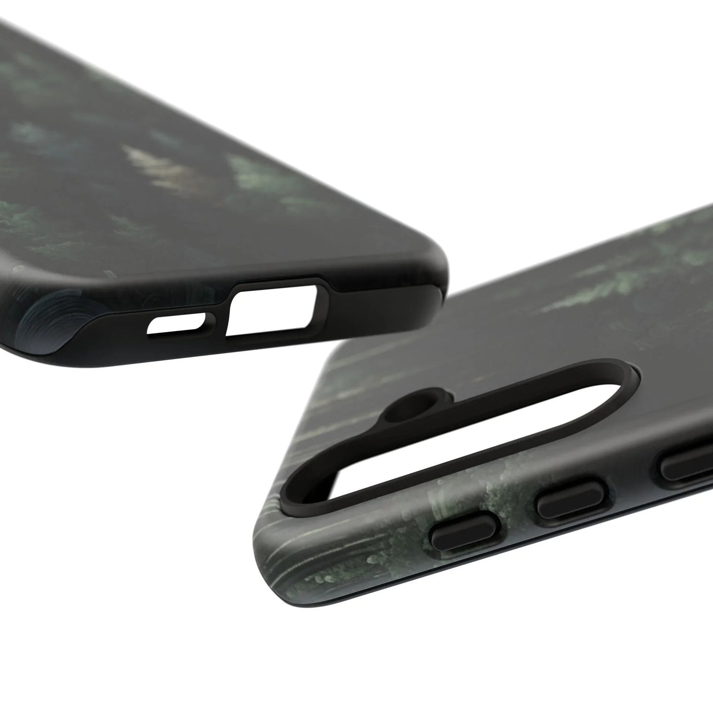 Phone Cases - Deep Dark Forest Nature Design - Oceanfront Products