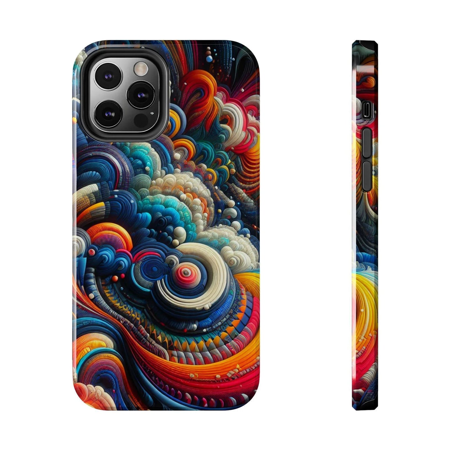 Phone Case - Modern Abstract Vivid Colors - Oceanfront Products