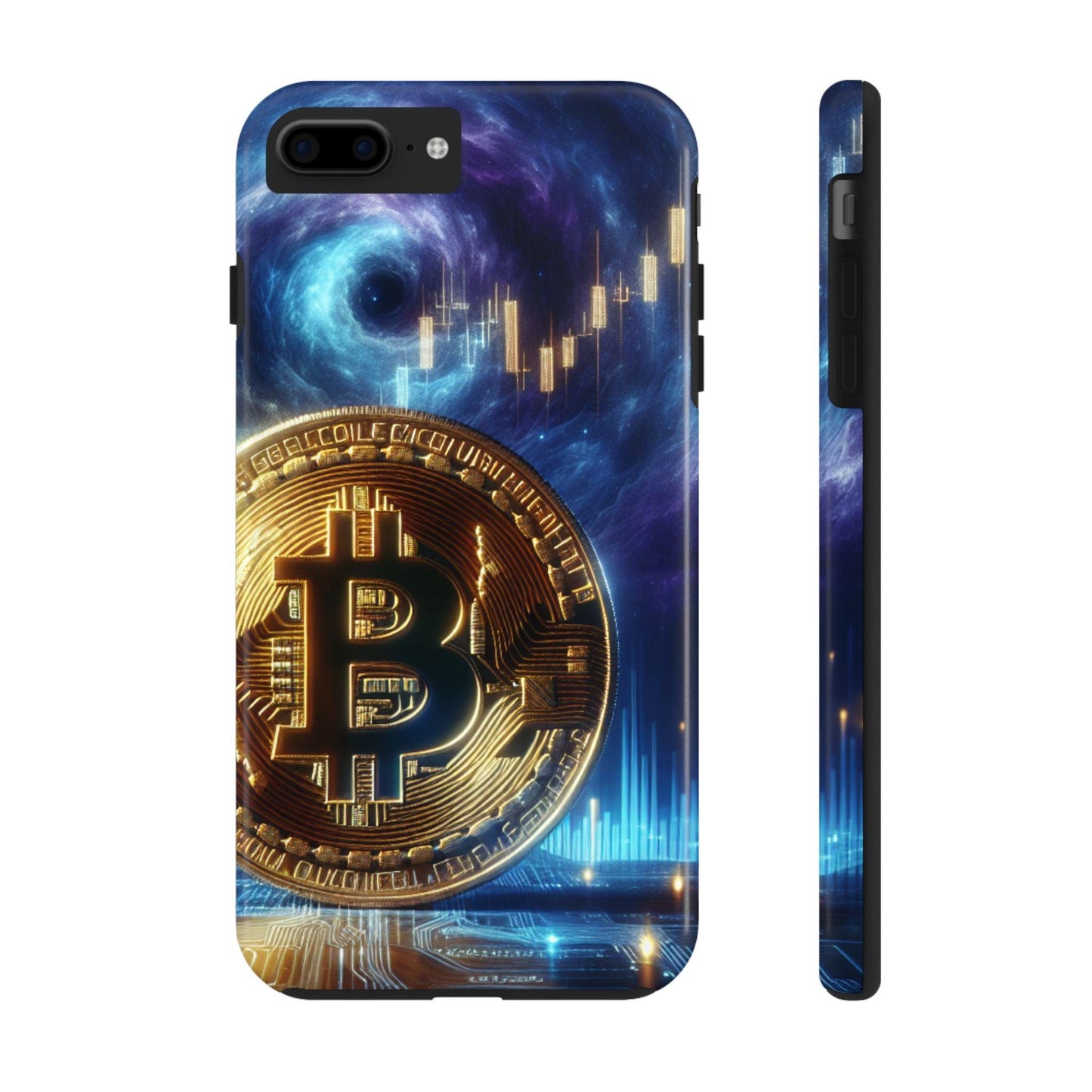 Bitcoin Chart Tough Phone Case - Oceanfront Products