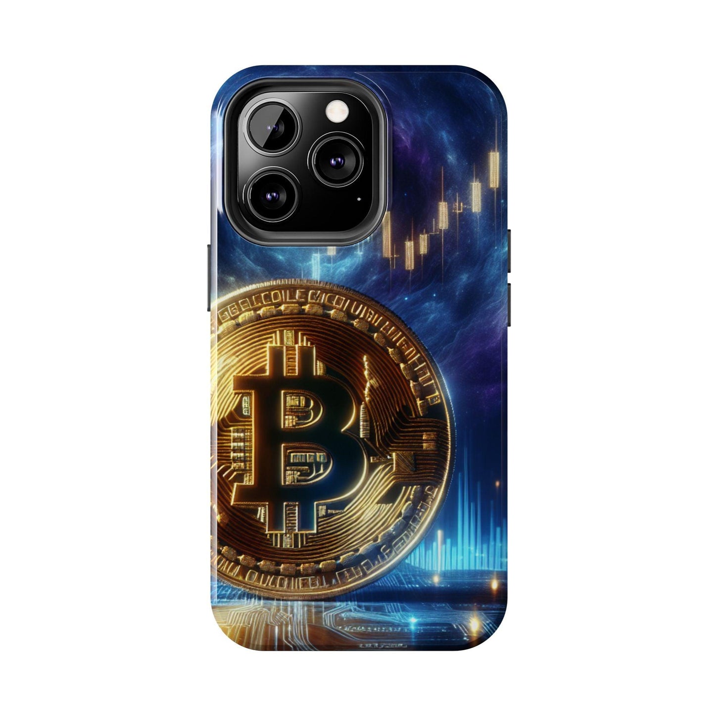 Bitcoin Chart Tough Phone Case - Oceanfront Products