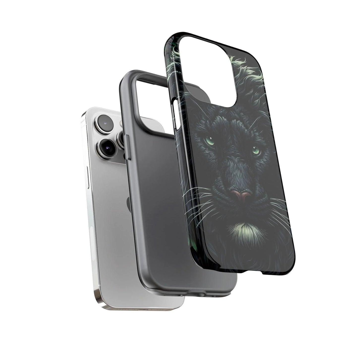 Phone Case - Black Panther Detailed 3D Tough Case - Oceanfront Products