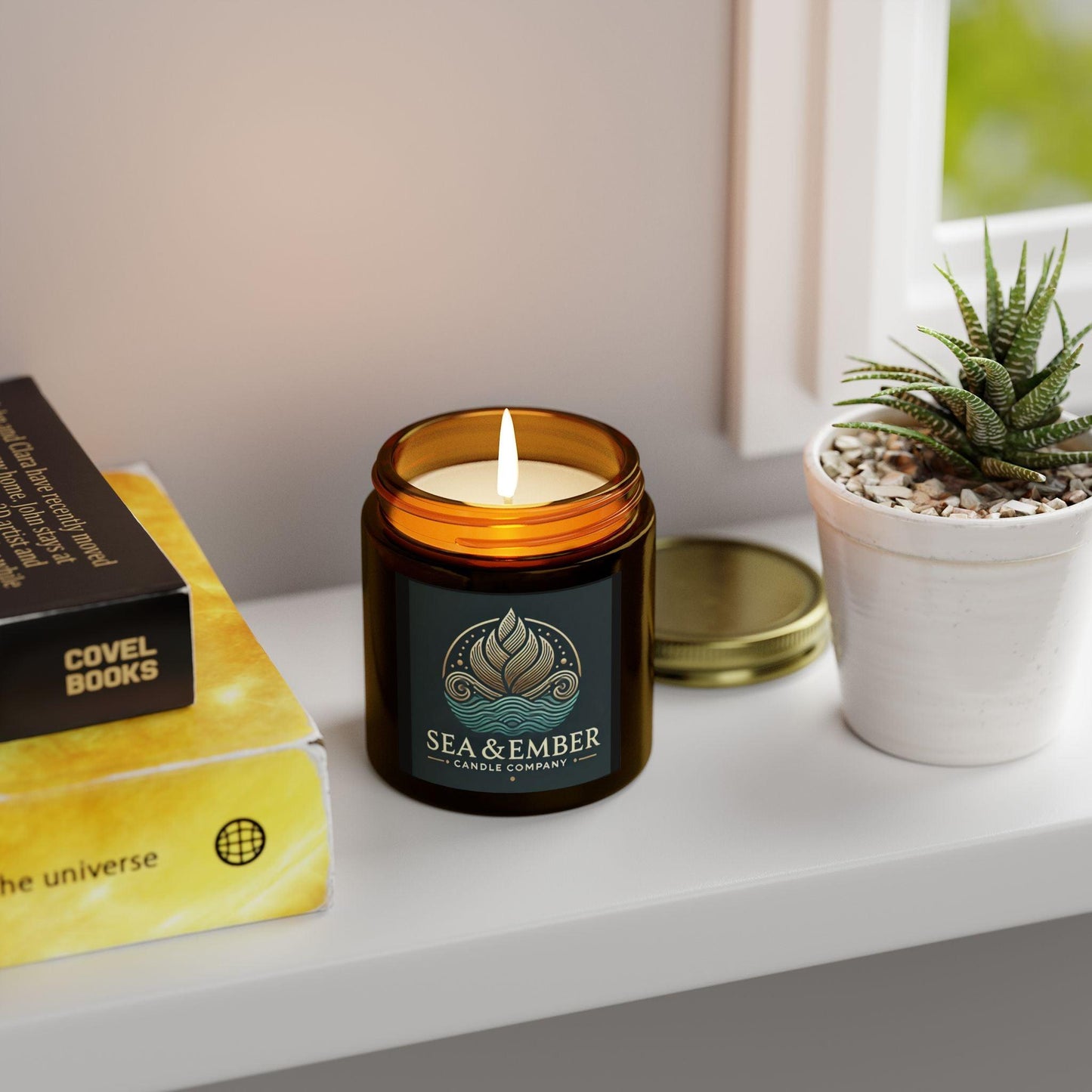 Candle Ocean Vibes Relaxation Scented - Oceanfront Products