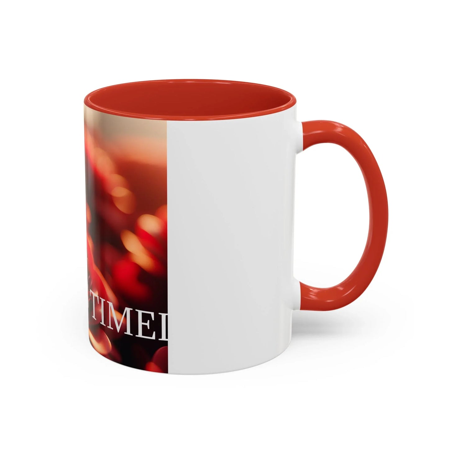 Mug - Rose Petal Timeless Love Accent Coffee Mug (11, 15oz) - Oceanfront Products