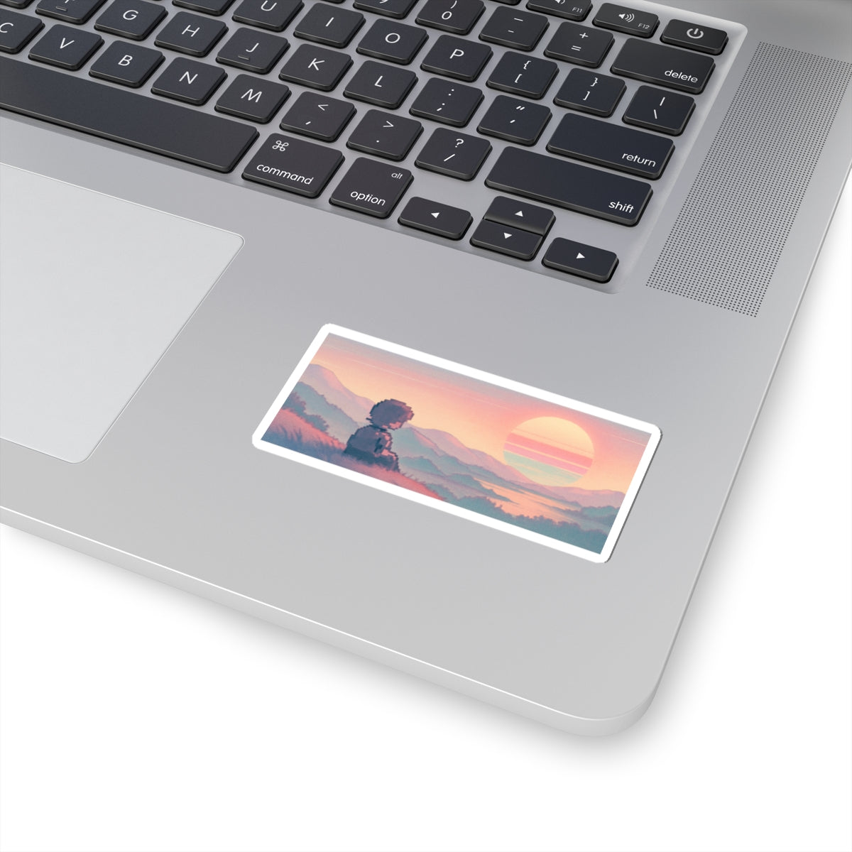 Lo-fi Anime/Vaporwave Kiss-Cut Stickers