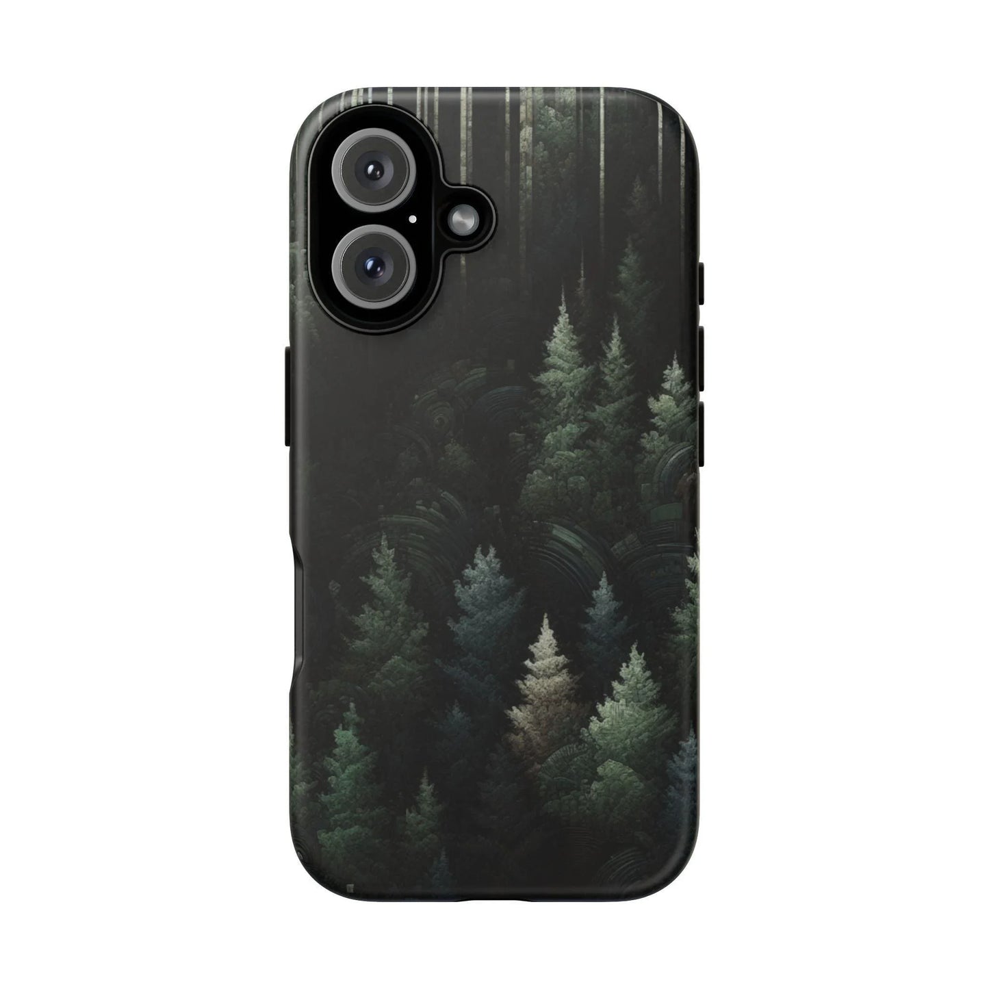 Phone Cases - Deep Dark Forest Nature Design - Oceanfront Products