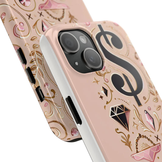 Phone Cases - Pink Rich Girl Pattern - Oceanfront Products