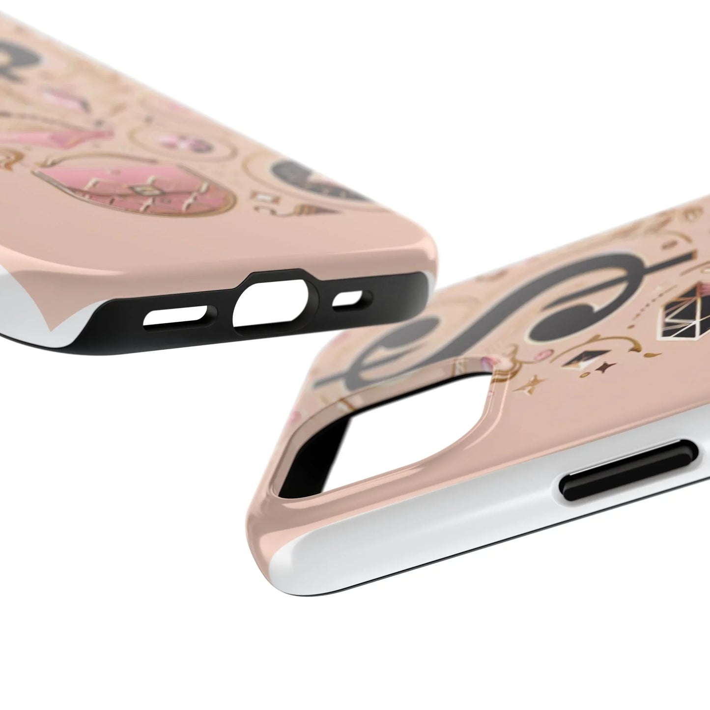 Phone Cases - Pink Rich Girl Pattern - Oceanfront Products