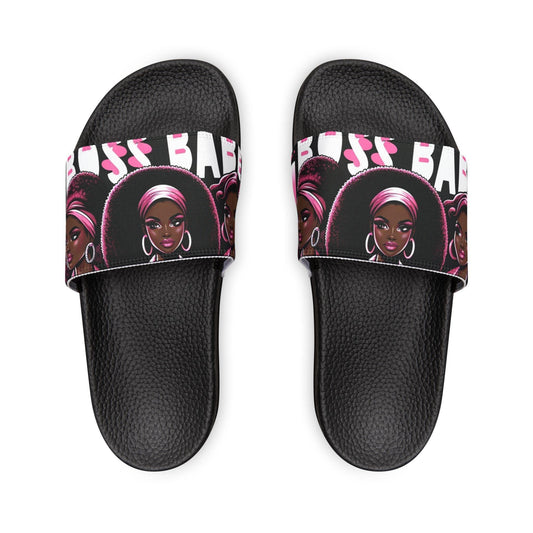 Boss Babe' Inspired Slide Sandals: Match Your Steps with Empowerment - Oceanfront Products