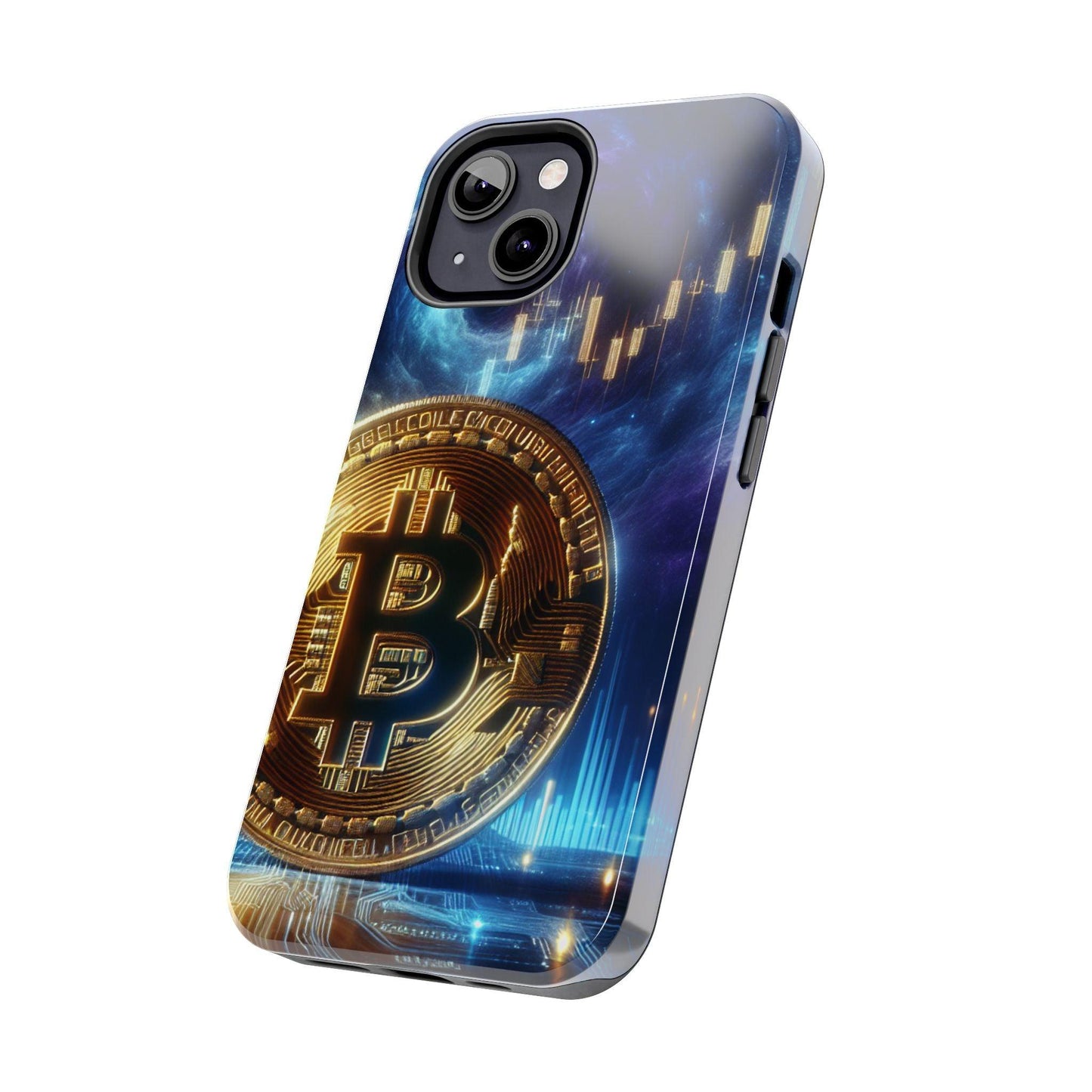 Bitcoin Chart Tough Phone Case - Oceanfront Products