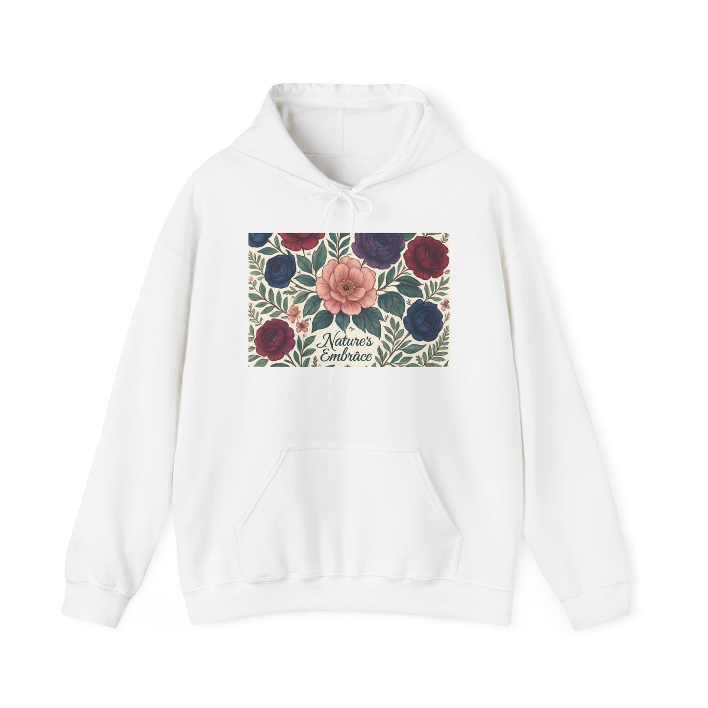 Oceanfront “Endless Embrace” Floral Sweatshirt – Cozy Women’s Premium Pullover