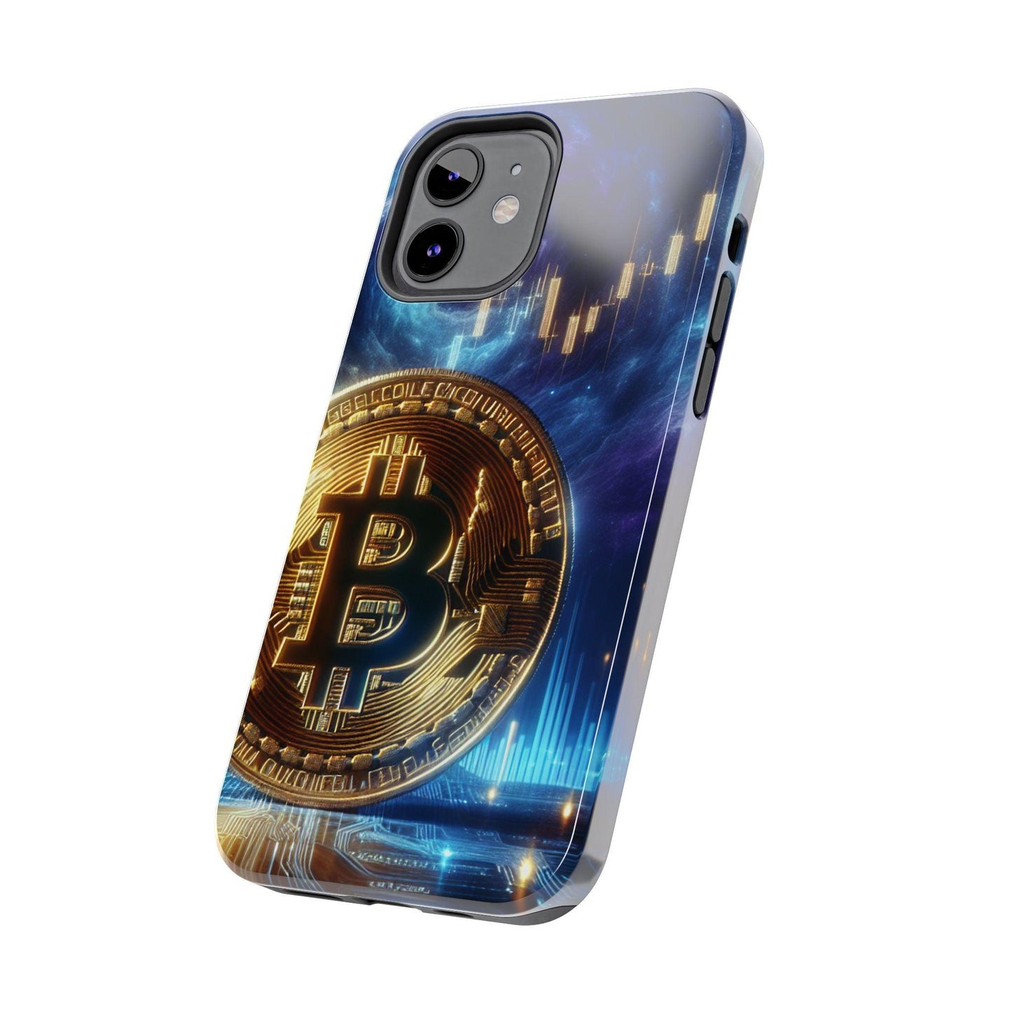 Bitcoin Chart Tough Phone Case - Oceanfront Products