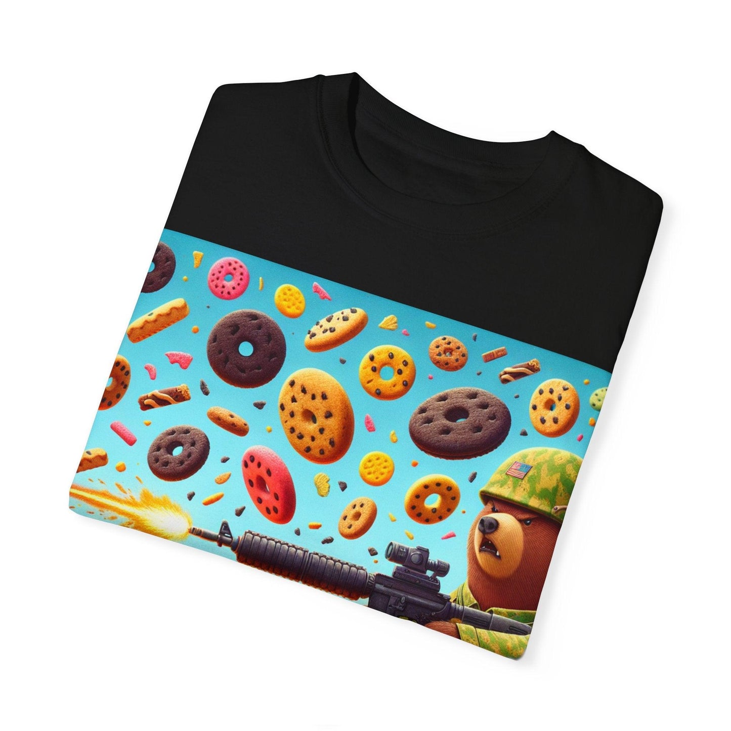 T-Shirt Solider Bear in a Cookie War Design - Oceanfront Products