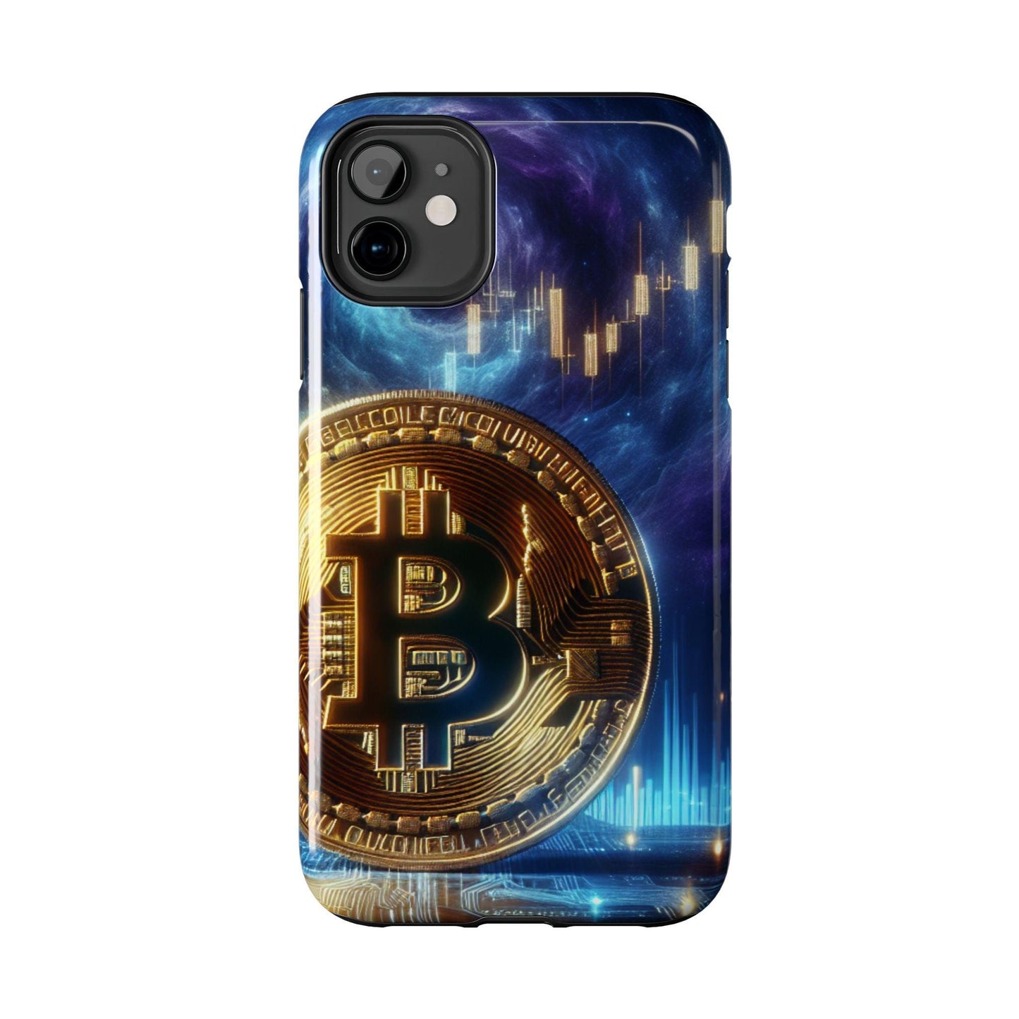 Bitcoin Chart Tough Phone Case - Oceanfront Products