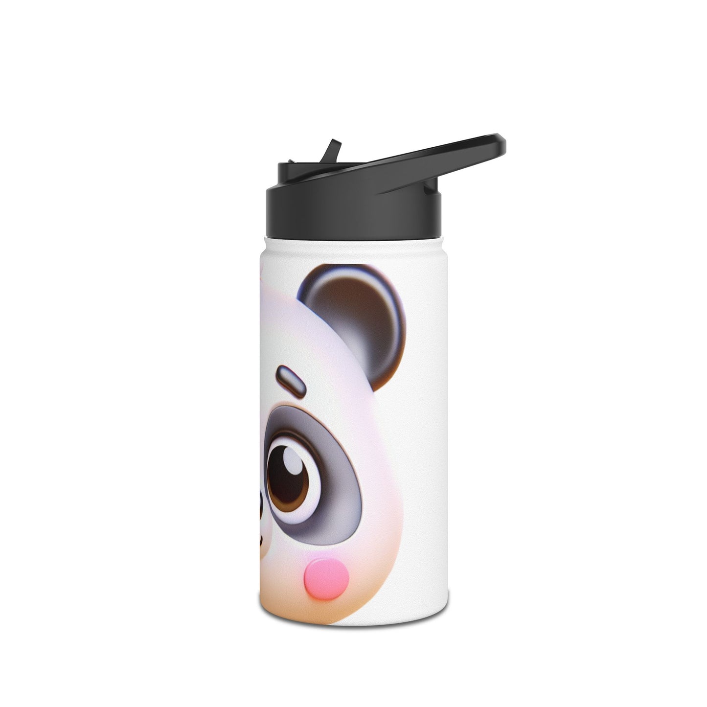 Water Bottle - Cute Panda Bear Design