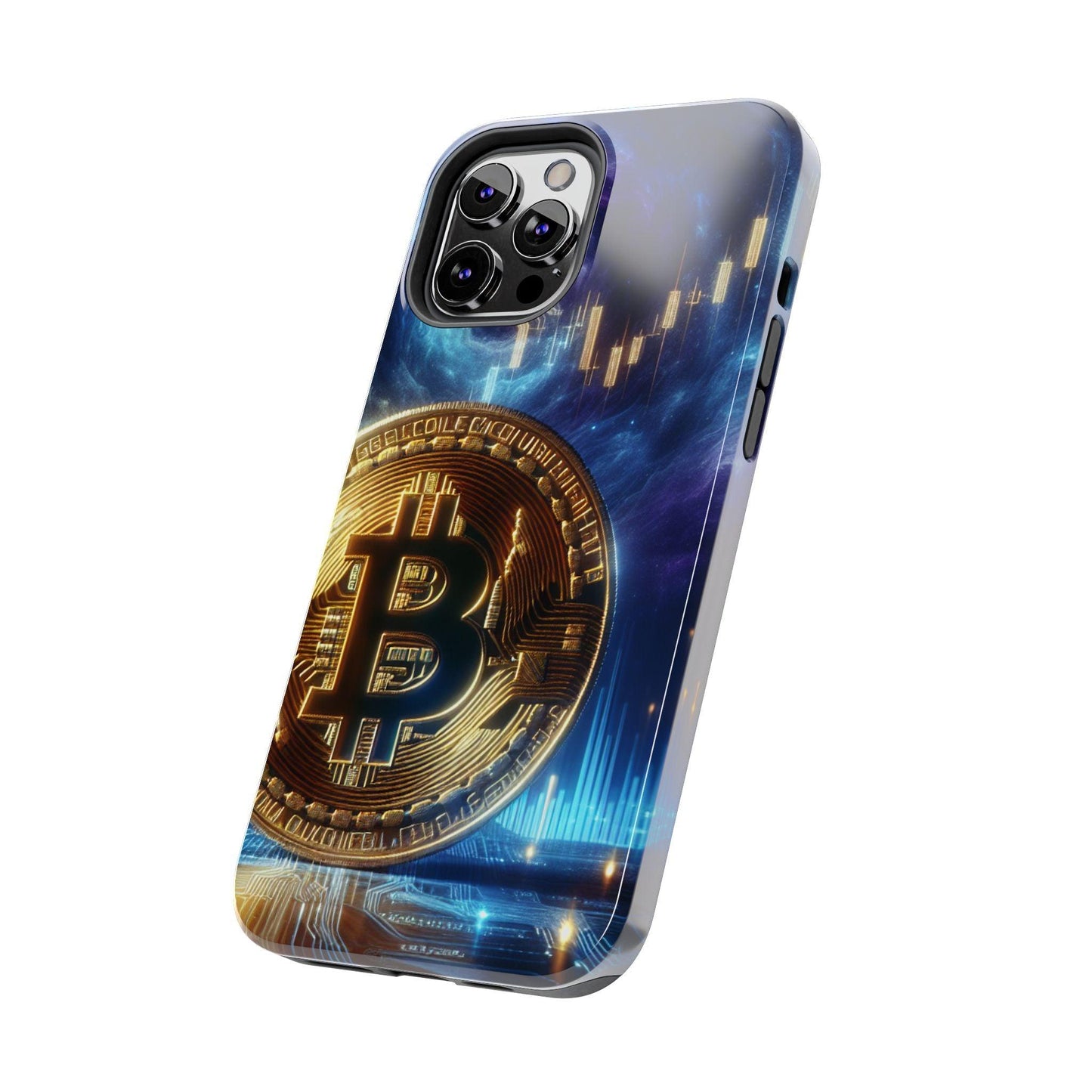Bitcoin Chart Tough Phone Case - Oceanfront Products