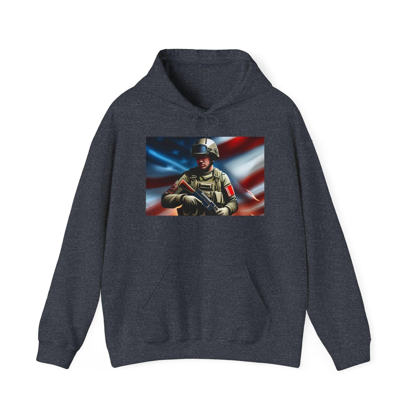 Military Soldier Sweatshirt - Oceanfront Products
