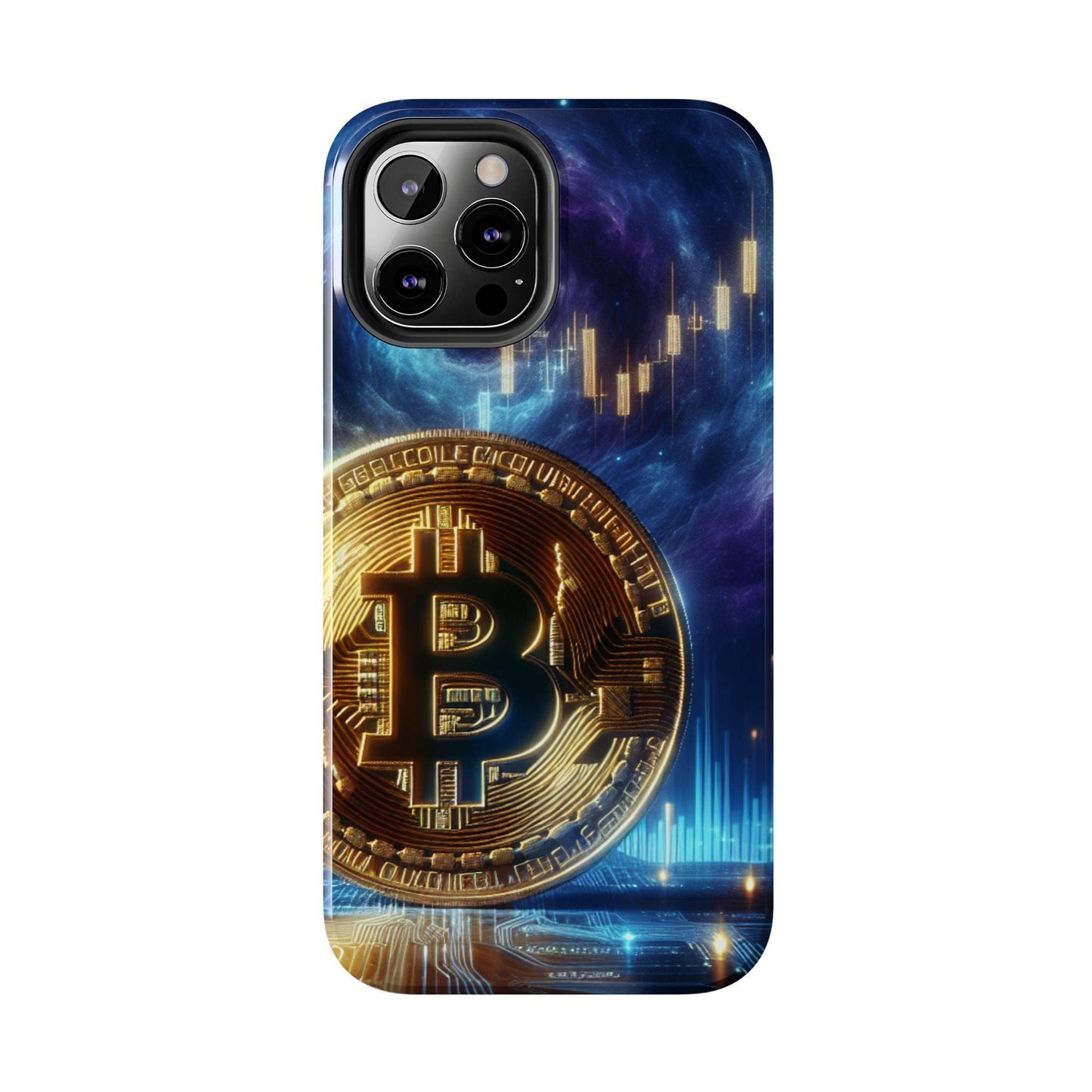 Bitcoin Chart Tough Phone Case - Oceanfront Products