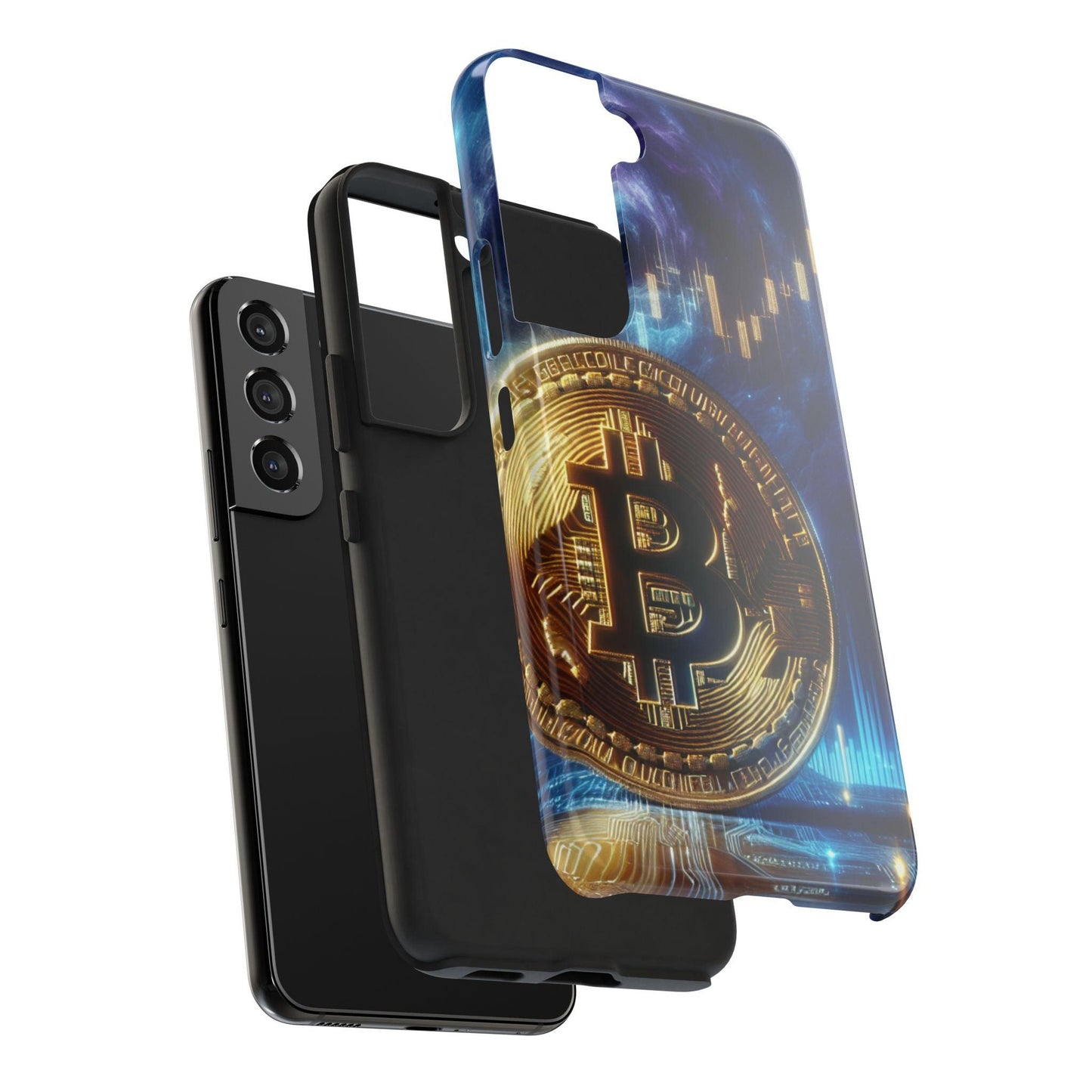Bitcoin Chart Tough Phone Case - Oceanfront Products