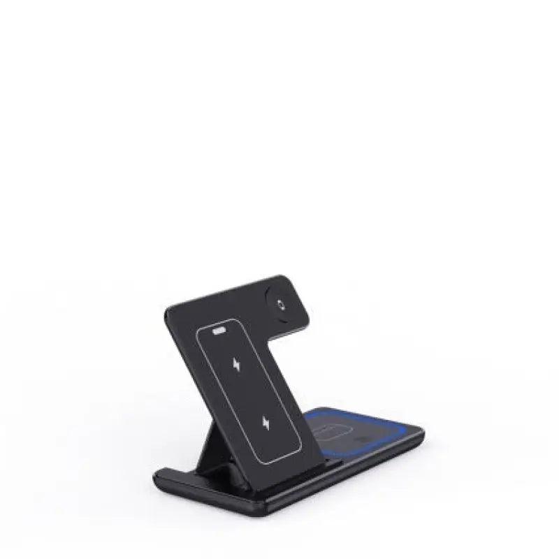 15W 3 In 1 LED Fast Wireless Charger Stand Foldable Charging Station For Smart Phone 15 14 13 12 11 IWatch 9 8 7 6 5 Airpods Pro - Oceanfront Products