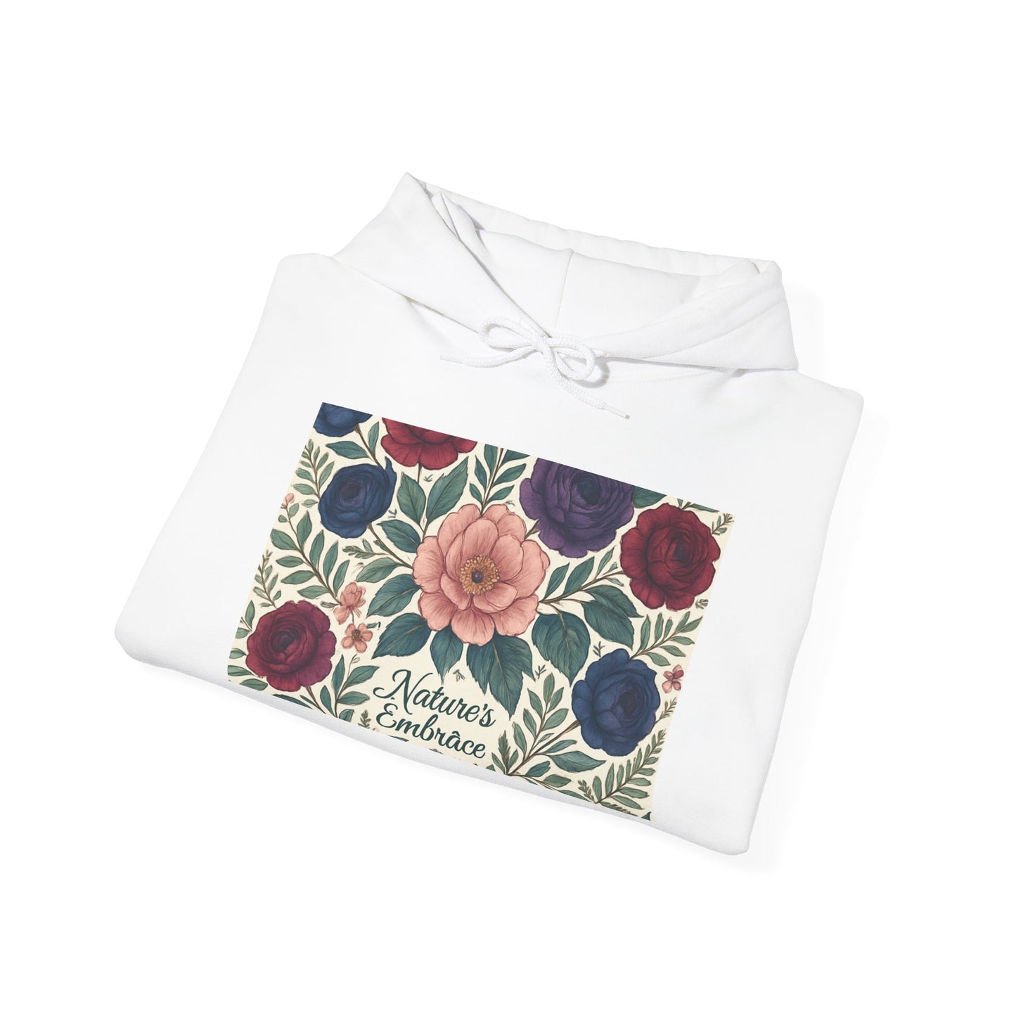 Oceanfront “Endless Embrace” Floral Sweatshirt – Cozy Women’s Premium Pullover