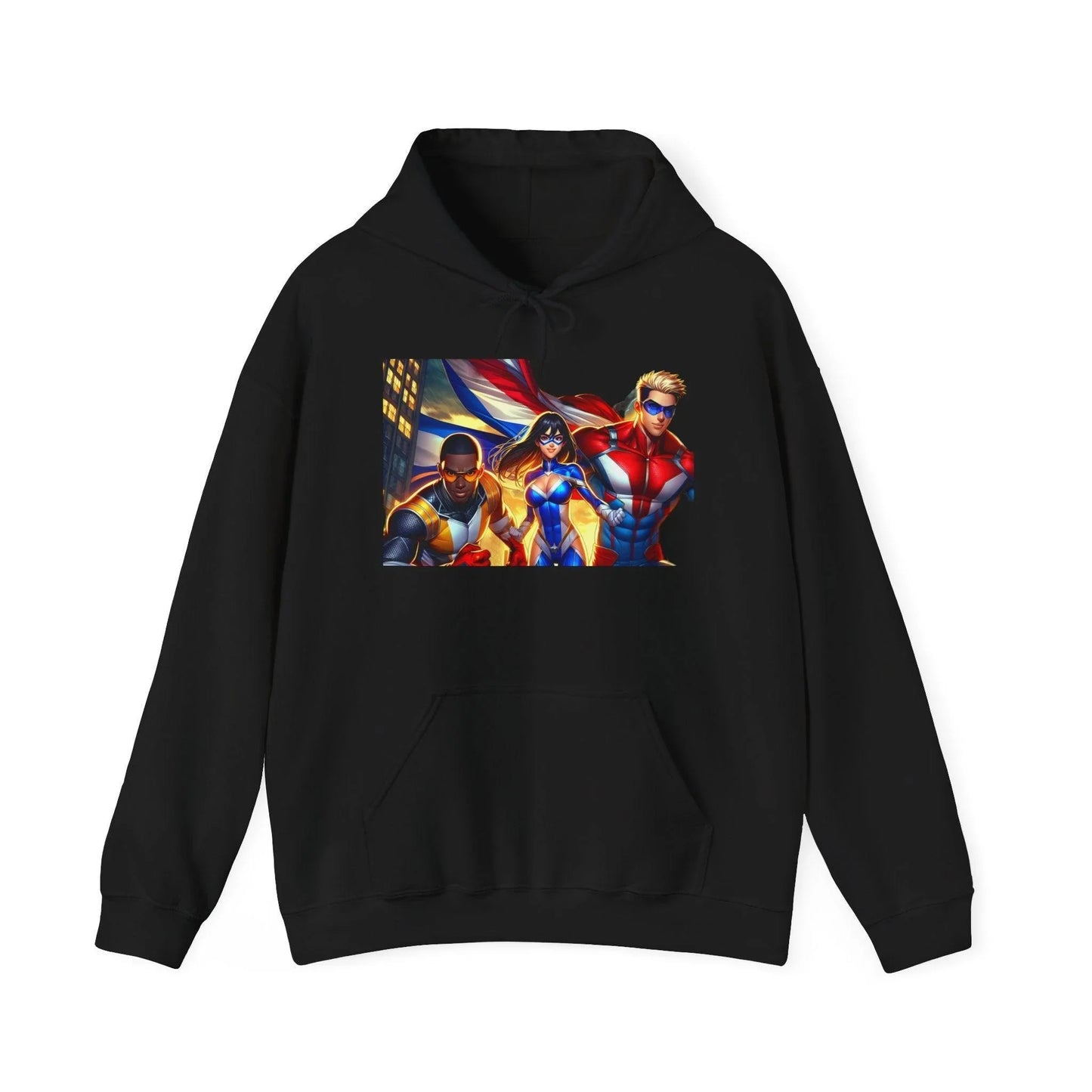 Superhero Hoodie - Save the World Superheros - Oceanfront Products