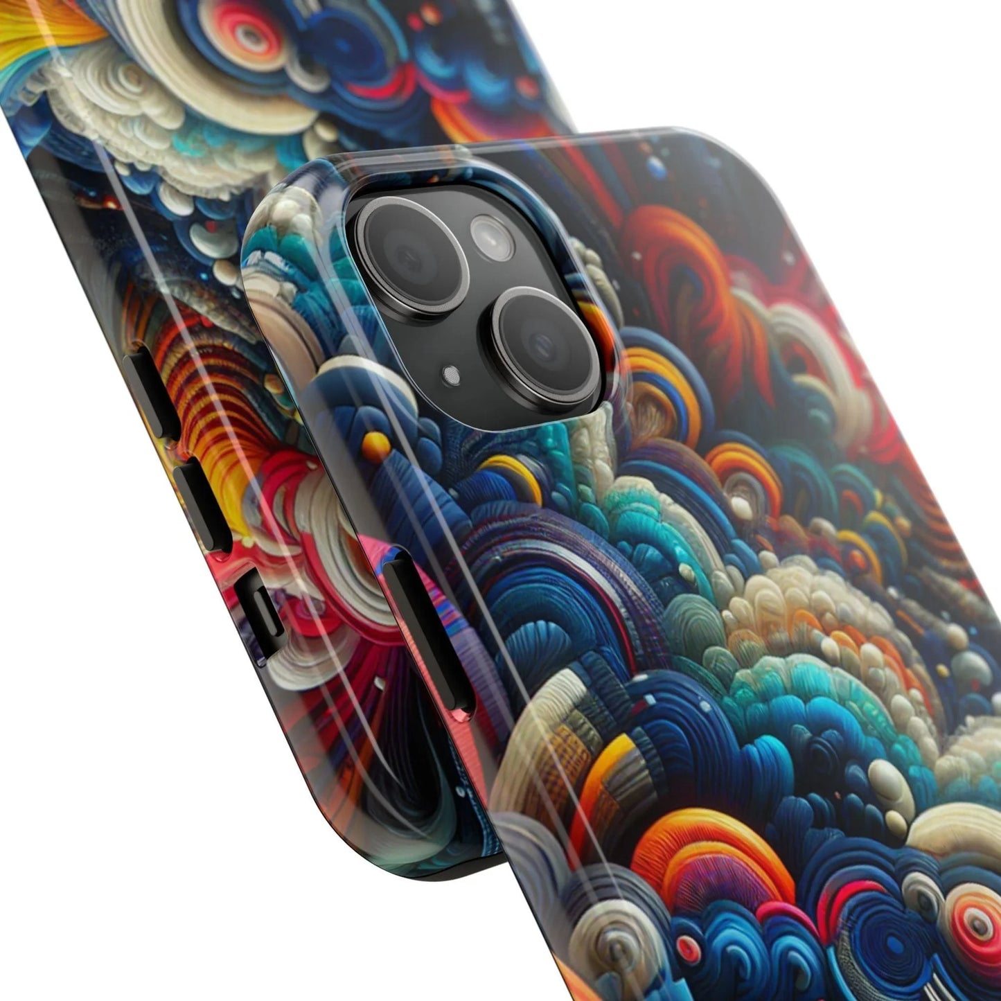 Phone Case - Modern Abstract Vivid Colors - Oceanfront Products