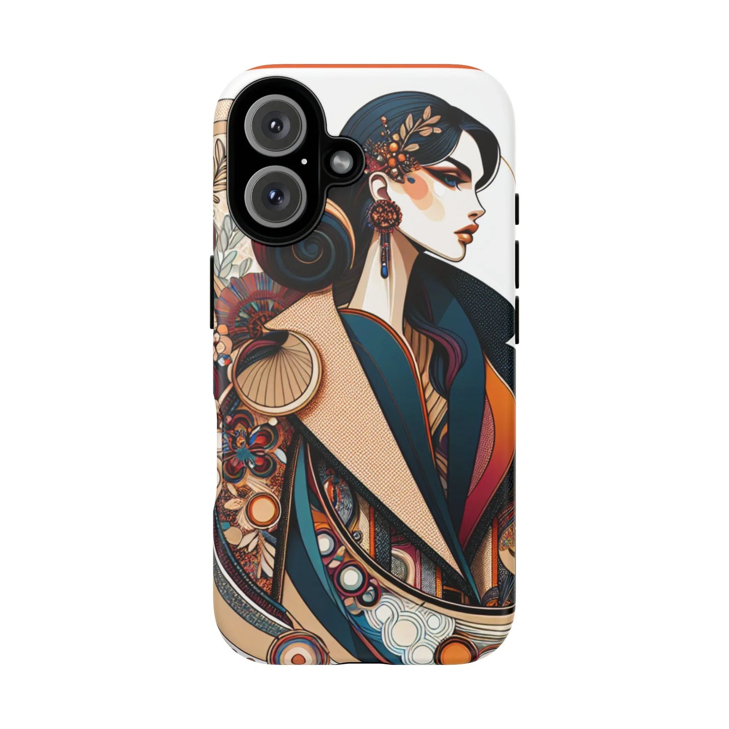 Phone Cases - Beautiful Woman Bright Colors - Oceanfront Products
