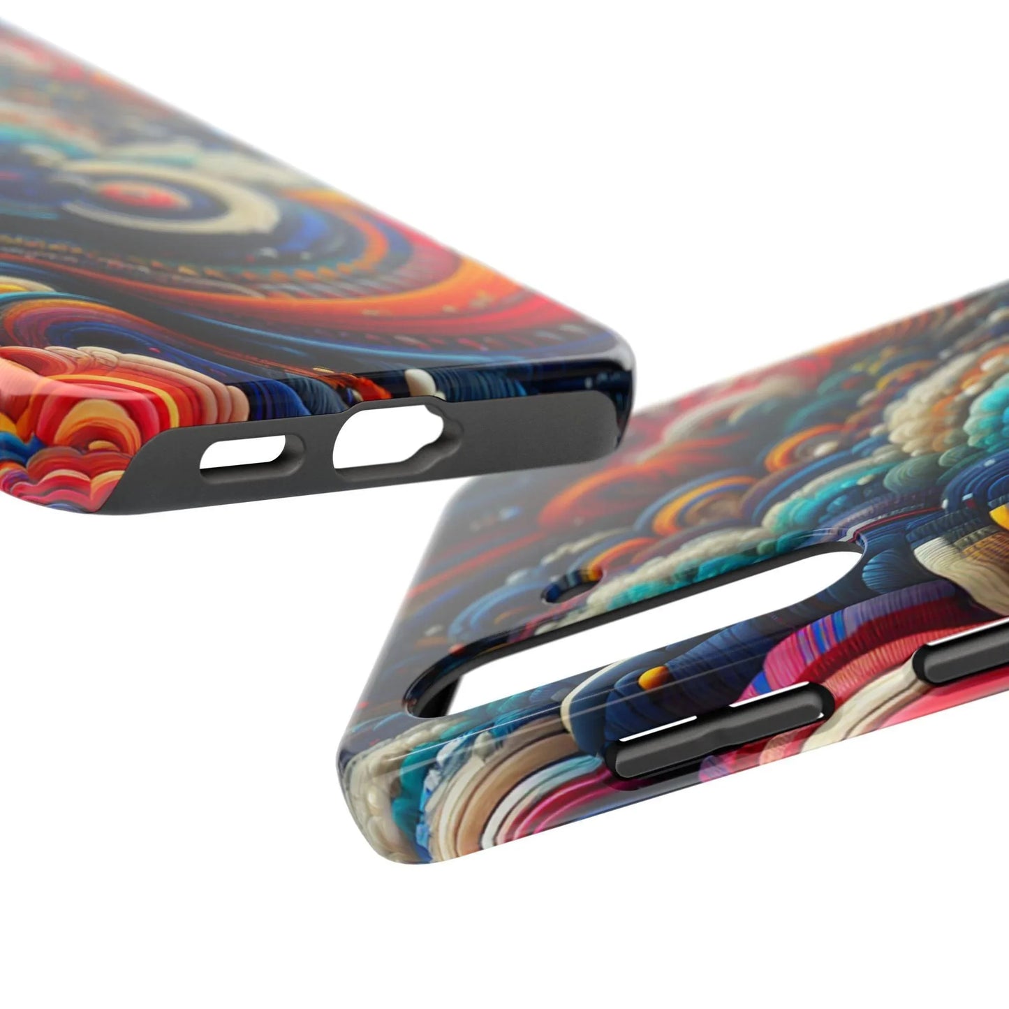 Phone Case - Modern Abstract Vivid Colors - Oceanfront Products