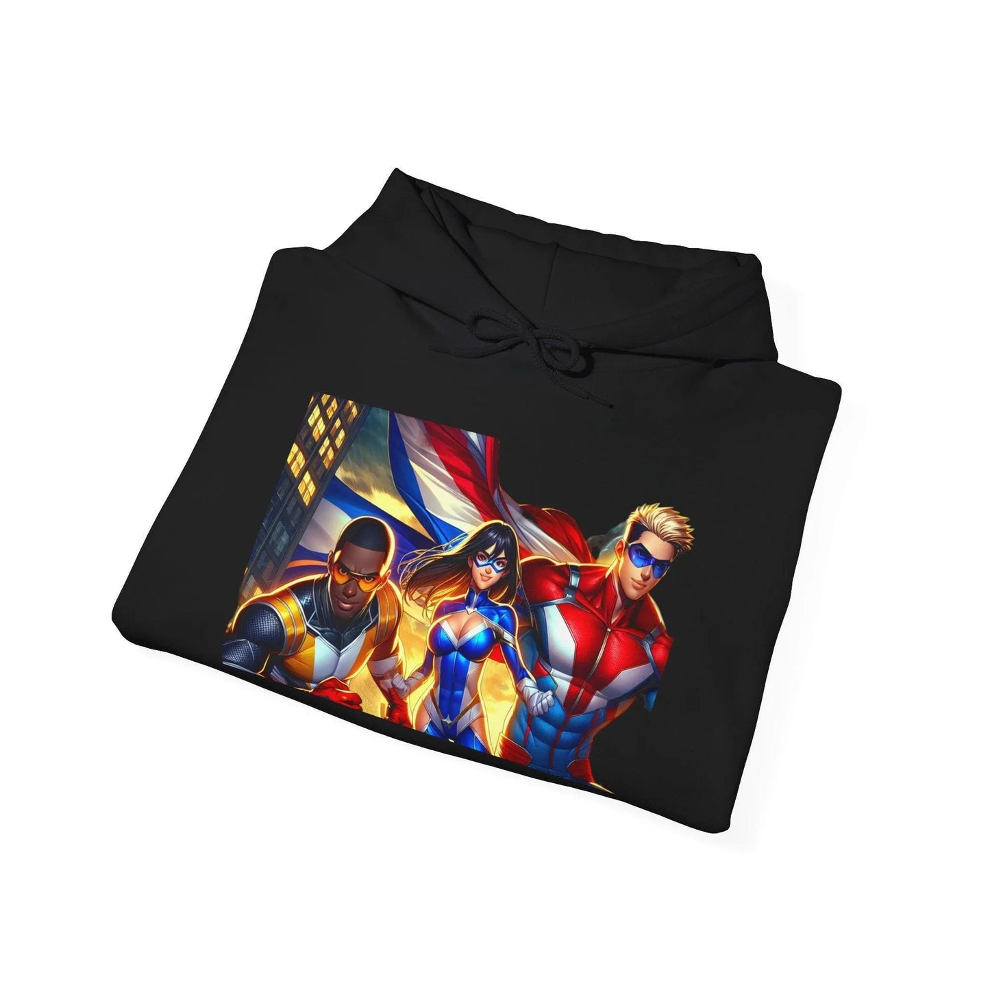 Superhero Hoodie - Save the World Superheros - Oceanfront Products
