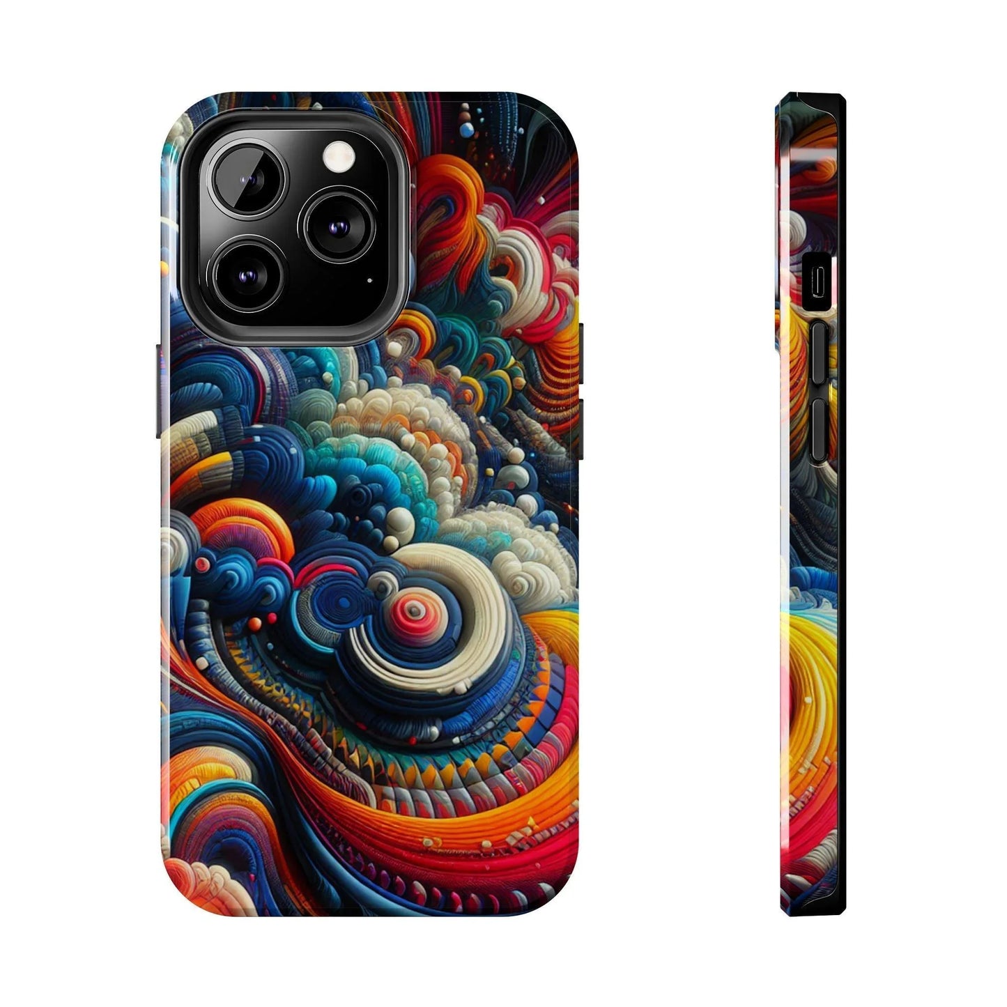 Phone Case - Modern Abstract Vivid Colors - Oceanfront Products