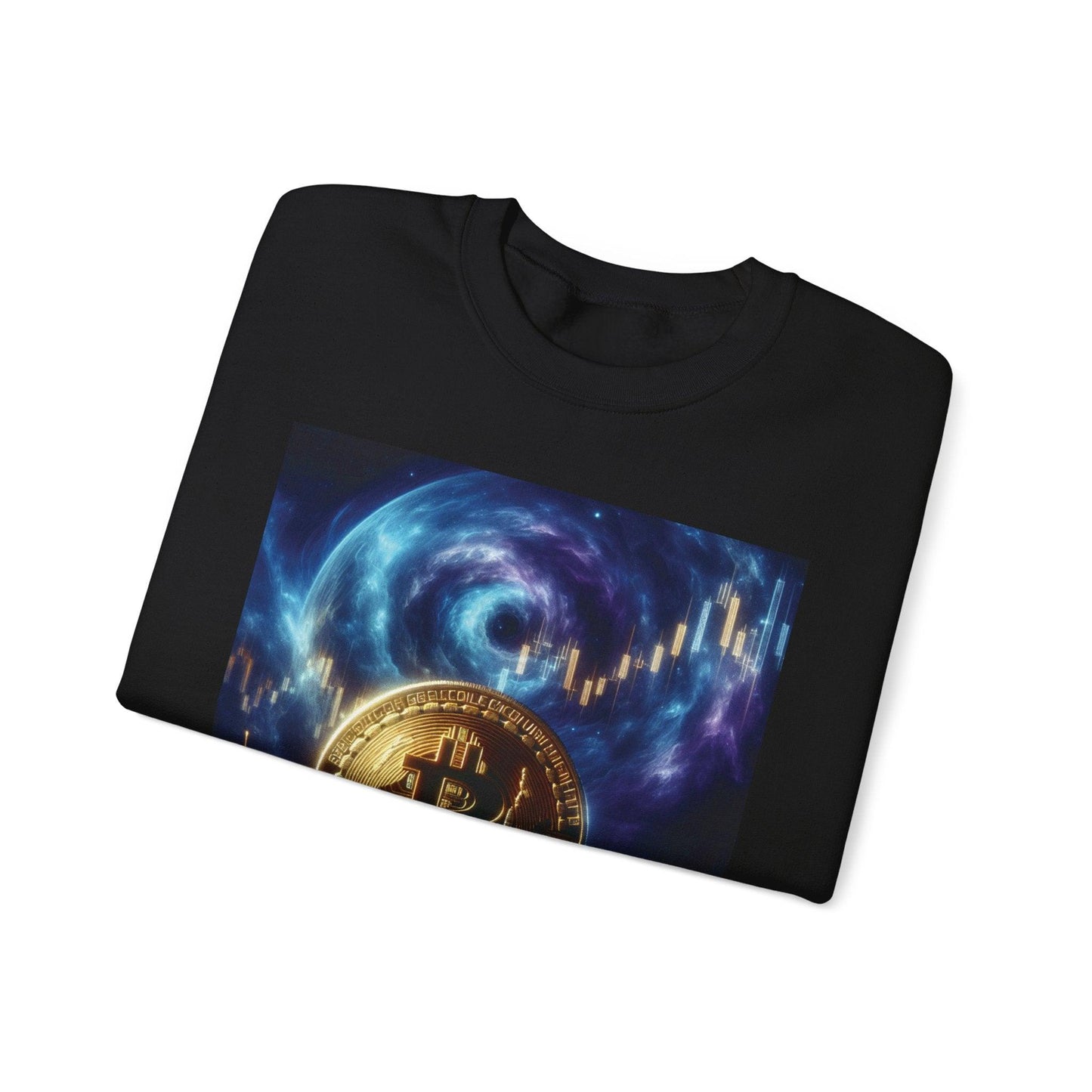 Bitcoin Gains Chart Sweatshirt - Oceanfront Products