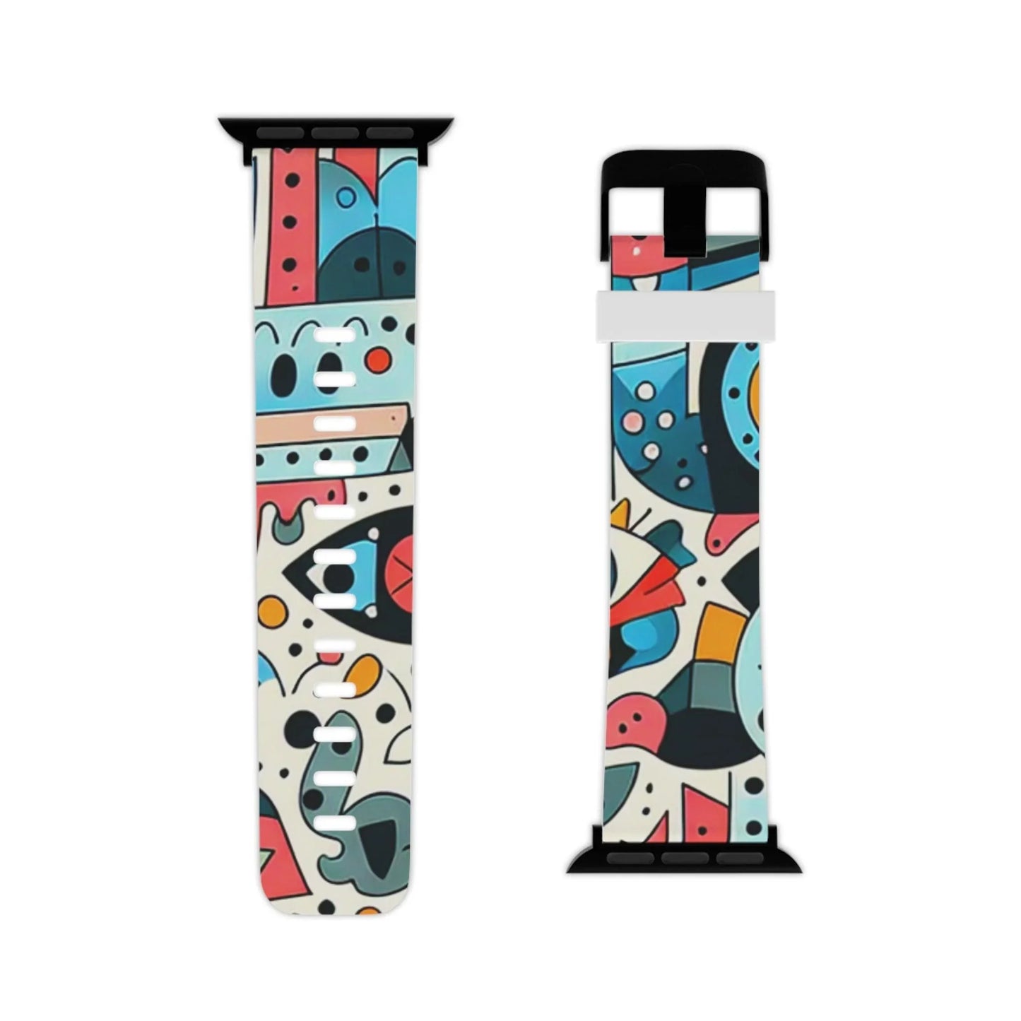 Watch Band - Wacky Color Pattern Design for Apple Watch - Oceanfront Products