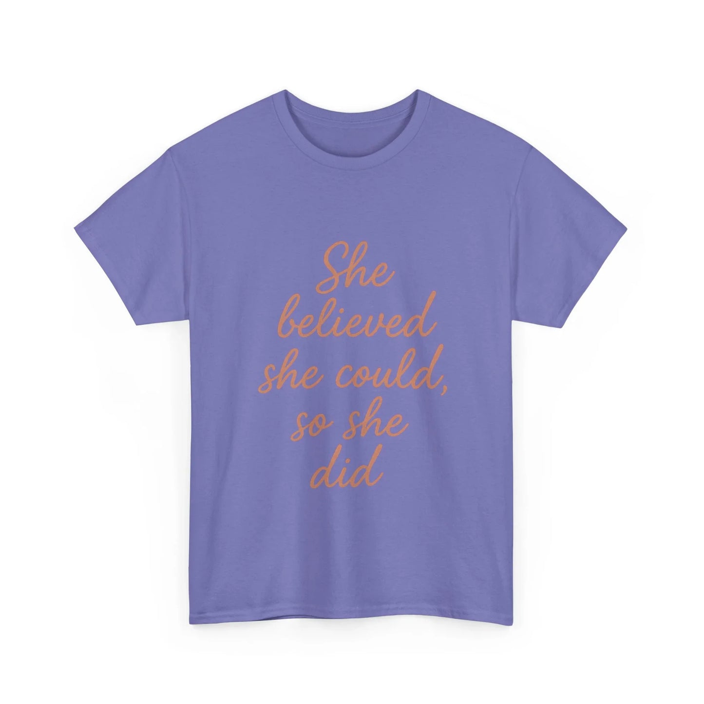 She Believed She Could, So She Did – Motivational Women’s Tee - Oceanfront Products