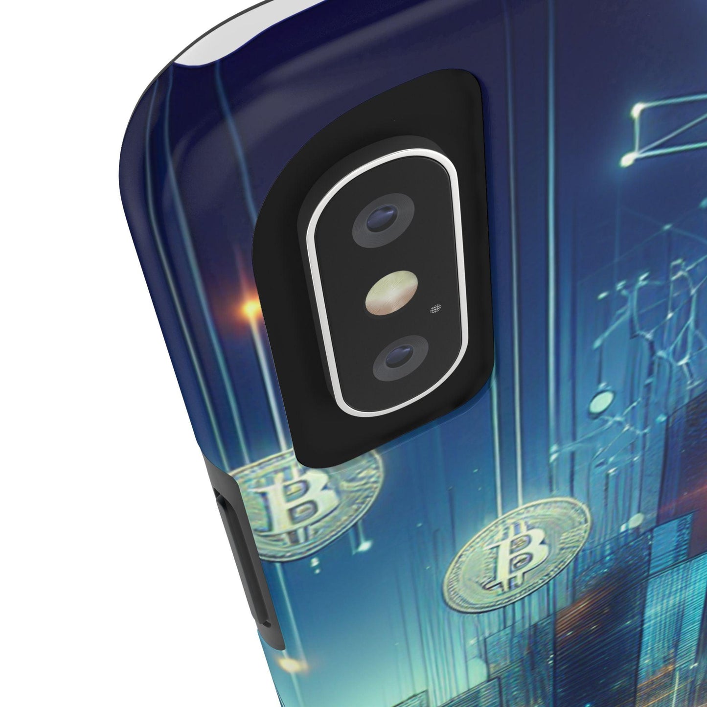 Phone Case - Cryptocurrency Enthusiasts Futuristic Design - Oceanfront Products